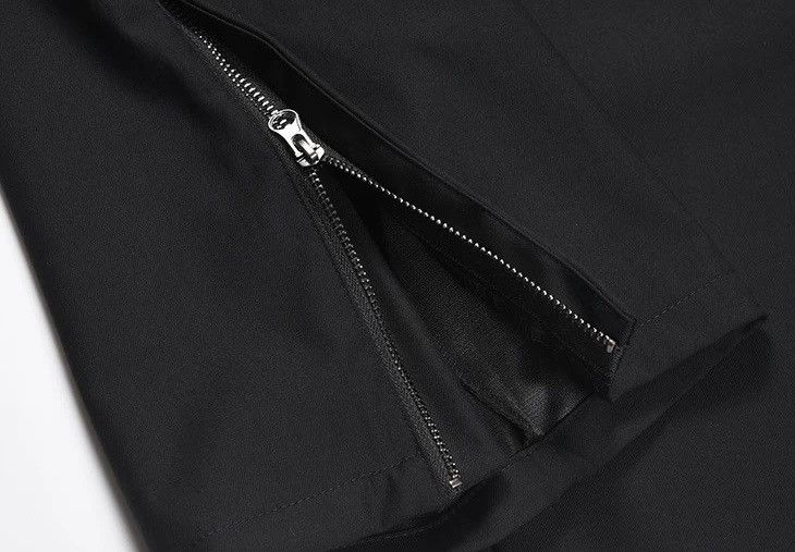 Japanese Brand × Vintage Retro punk zip-hem pleated cargo pants Size US 30 / EU 46 - 6 Thumbnail
