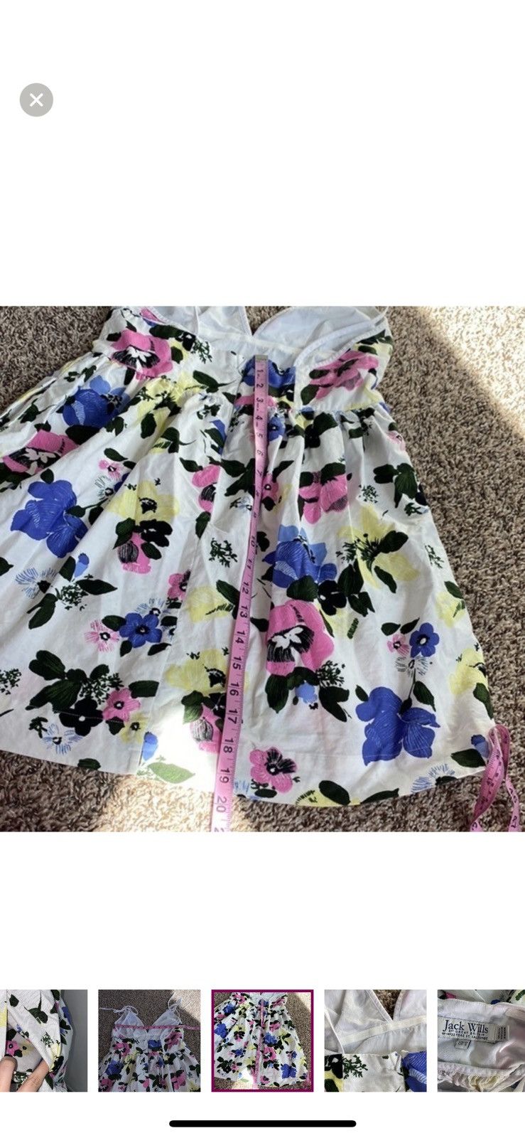 Jack Wills Jack wills Ella oxford floral dress size 6 or 8 Size M / US 6-8 / IT 42-44 - 8 Thumbnail