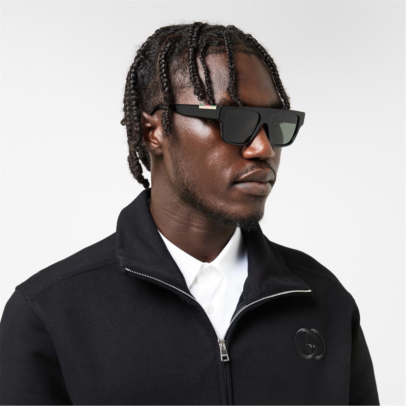 Gucci o1g2r1mq0426 Size: OS / UV Protection Rectangle Sunglasses Size ONE SIZE - 3 Thumbnail
