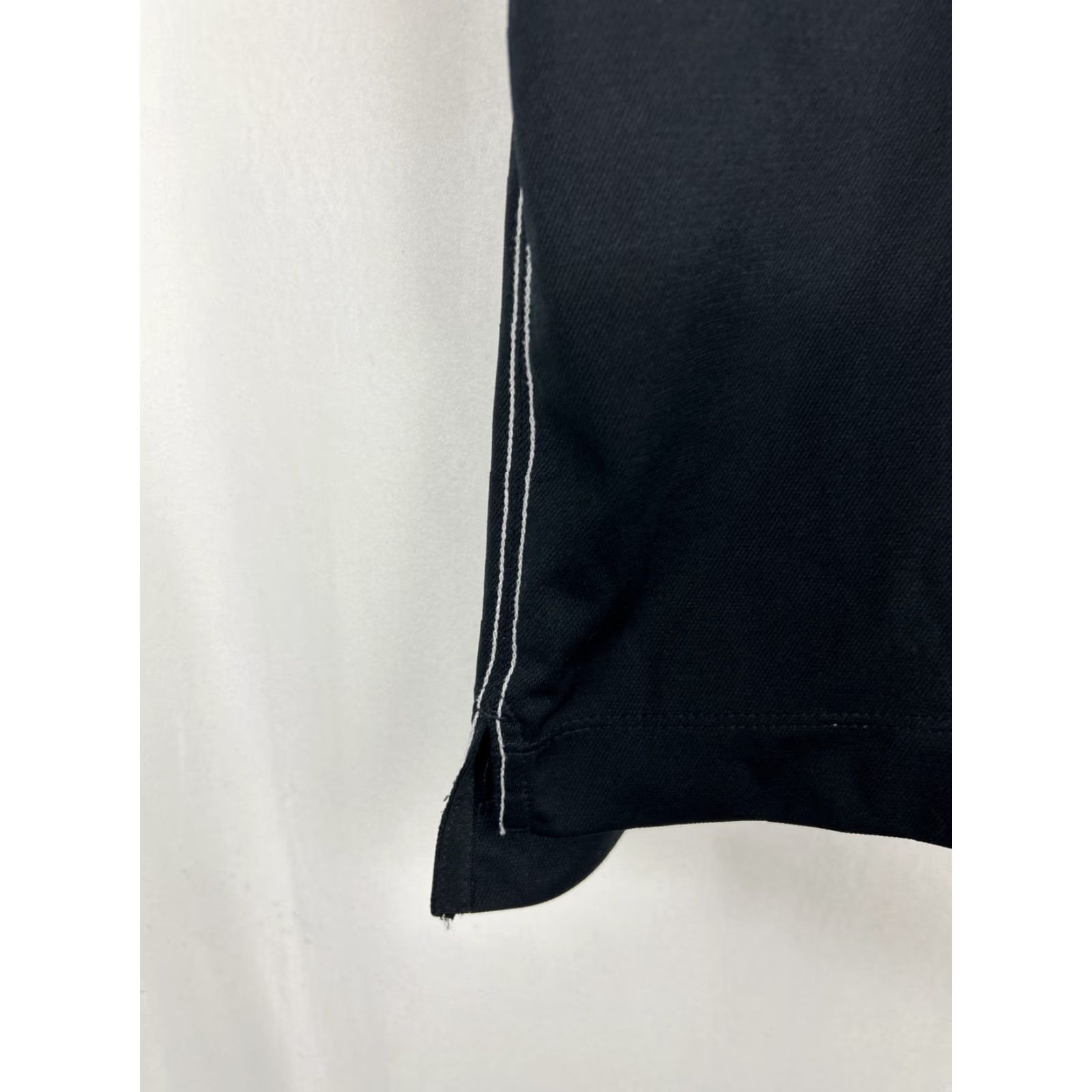 Nike Nike Golf DRI-FIT Mens XL Black Polo Embroidered DX1 Logo Sleeve 90s? Size US XL / EU 56 / 4 - 7 Thumbnail