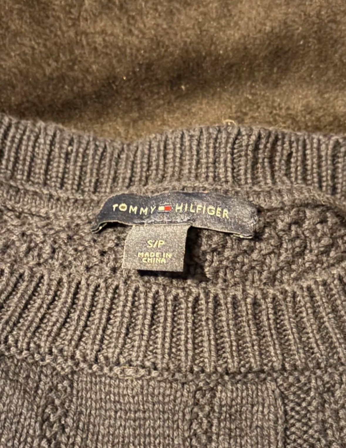 Tommy Hilfiger Dark blue Tommy Hilfiger sweater Size S / US 4 / IT 40 - 3 Thumbnail