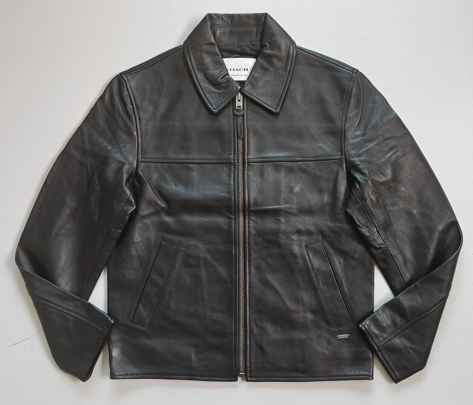 Coach Coach Leather Jacket FTP 5060 Size US XS / EU 42 / 0 - 1 Thumbnail
