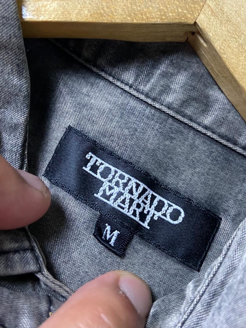Tornado Mart Tornado Mart Processed 3/4 Sleeve Satin Shirt (191) Size US M / EU 48-50 / 2 - 2 Thumbnail