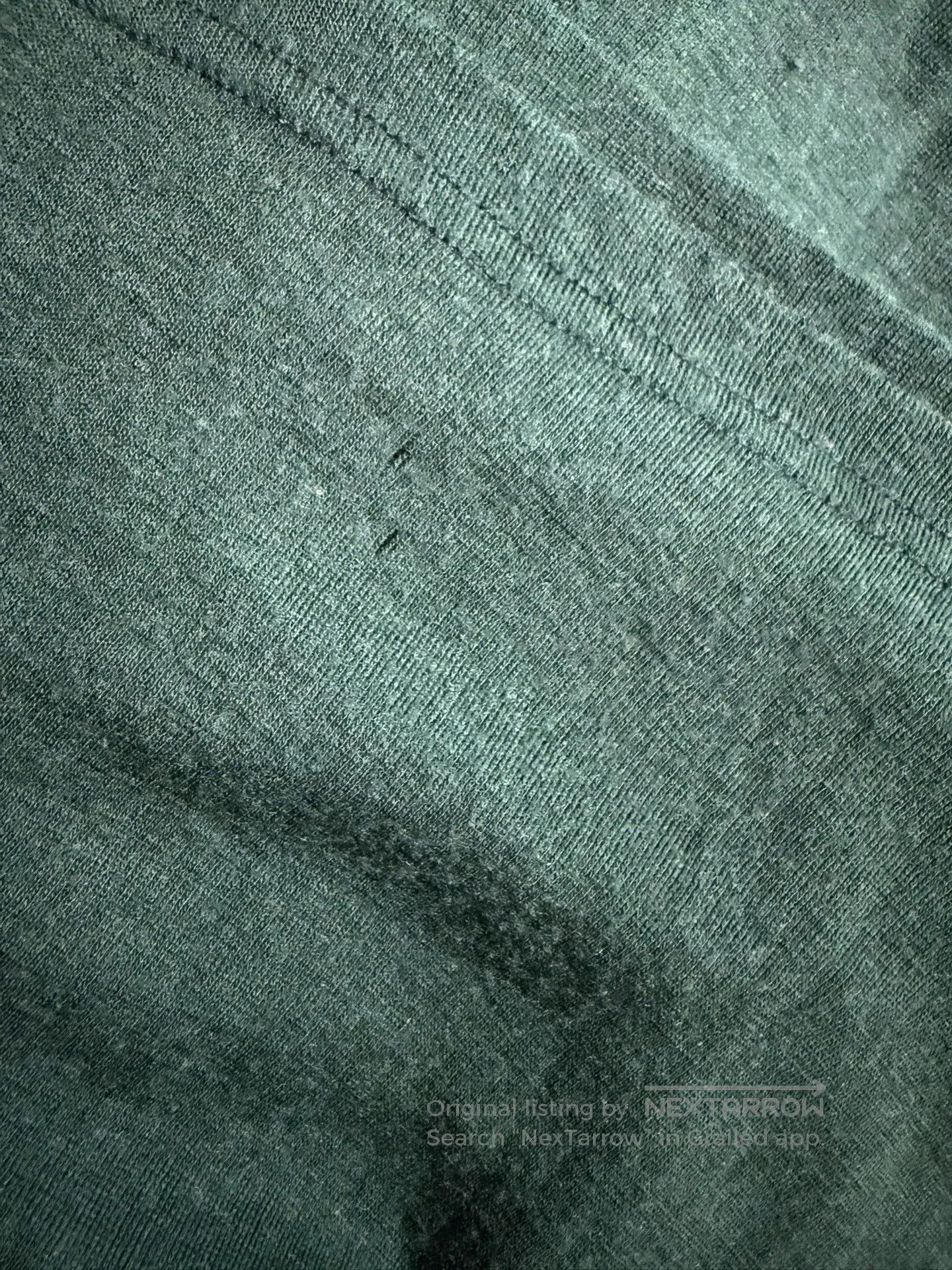 Balmain Balmain Emerald Green Wool Distressed Henley T. Size US M / EU 48-50 / 2 - 5 Thumbnail
