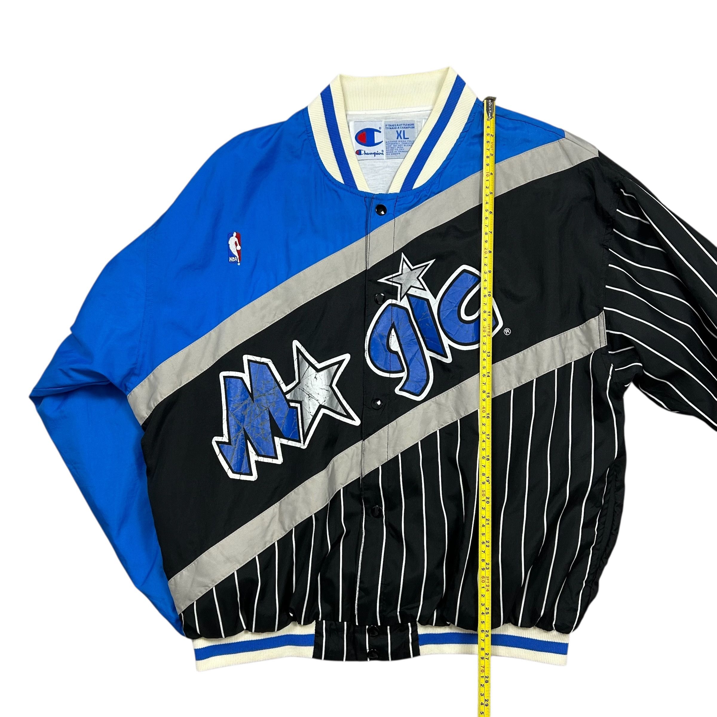 NBA VTG 90s ORLANDO MAGIC CHAMPION WARM UP JACKET SHOOTING Size US XL / EU 56 / 4 - 14 Thumbnail