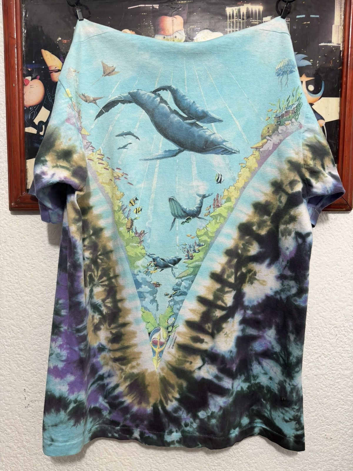 Liquid Blue LIQUID BLUE JOHN CONNELL OCEAN SHIRT 1990 Size US L / EU 52-54 / 3 - 5 Thumbnail