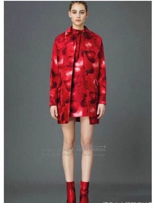 Valentino Valentino Heart print coat coat Size M / US 6-8 / IT 42-44 - 1 Thumbnail