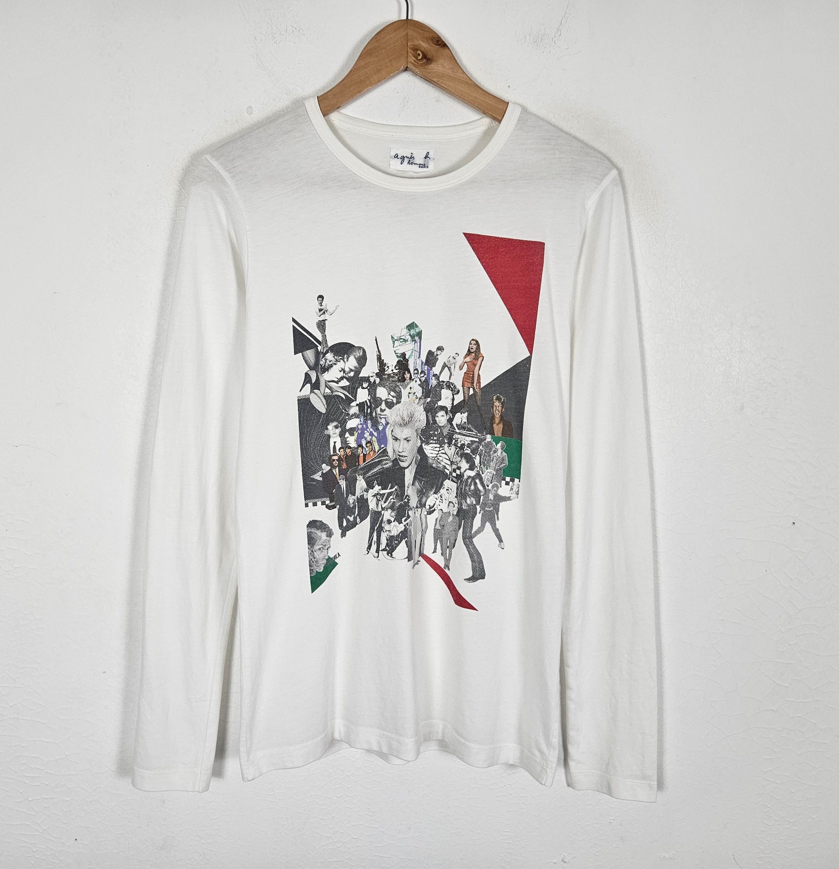 agnes b. Agnes B Paris photo tee avant garde shirt Size US S / EU 44-46 / 1 - 3 Thumbnail