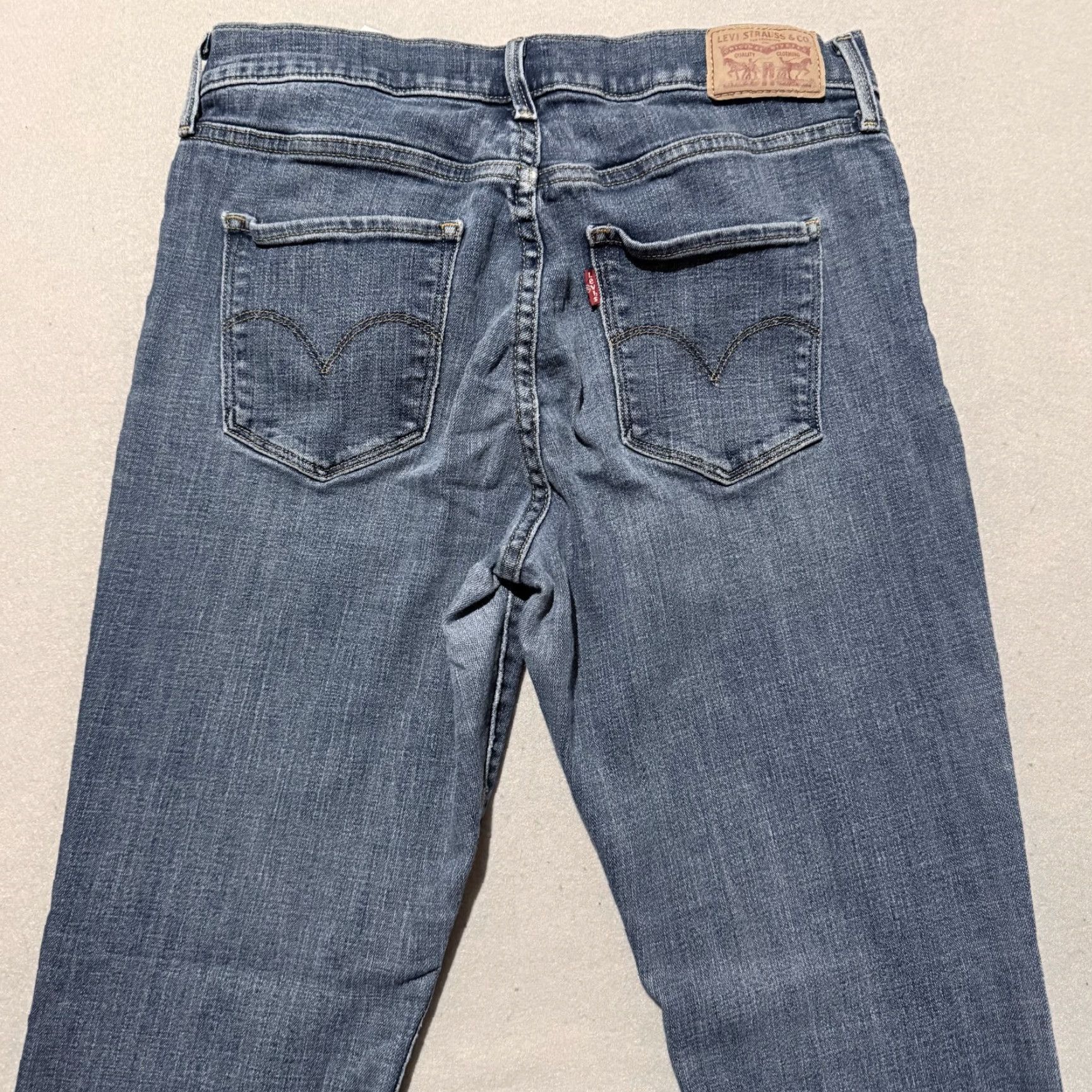 Denime Levi’s 315 Shaping Bootcut Jeans Women Blue Denim Mid Rise 30x30 Retro Vintage No Size 30" / US 8 / IT 44 - 4 Thumbnail