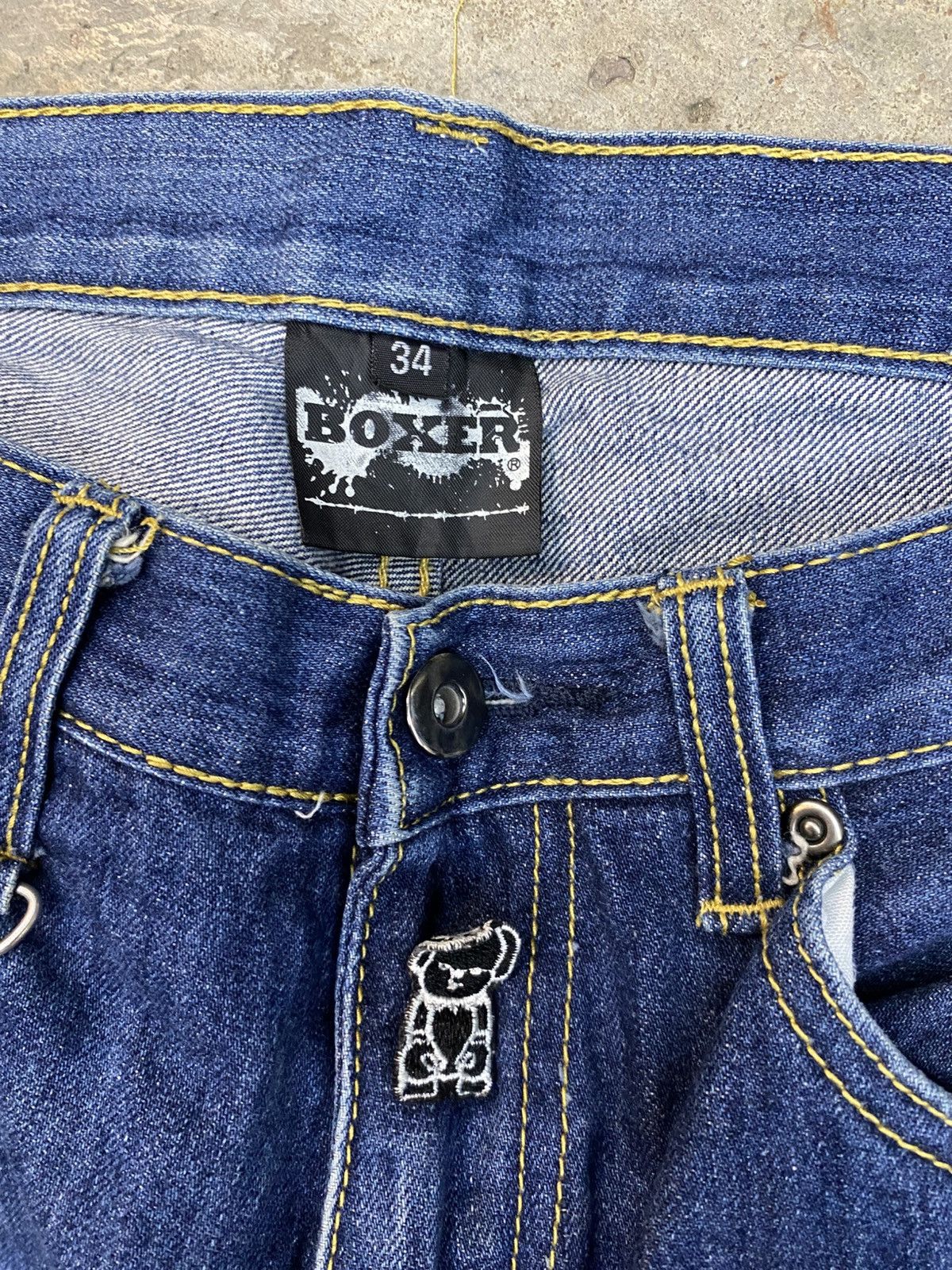 Hysteric Glamour × Jean undefined japanese boxer Y2k star jeans pant Size US 34 / EU 50 - 5 Thumbnail