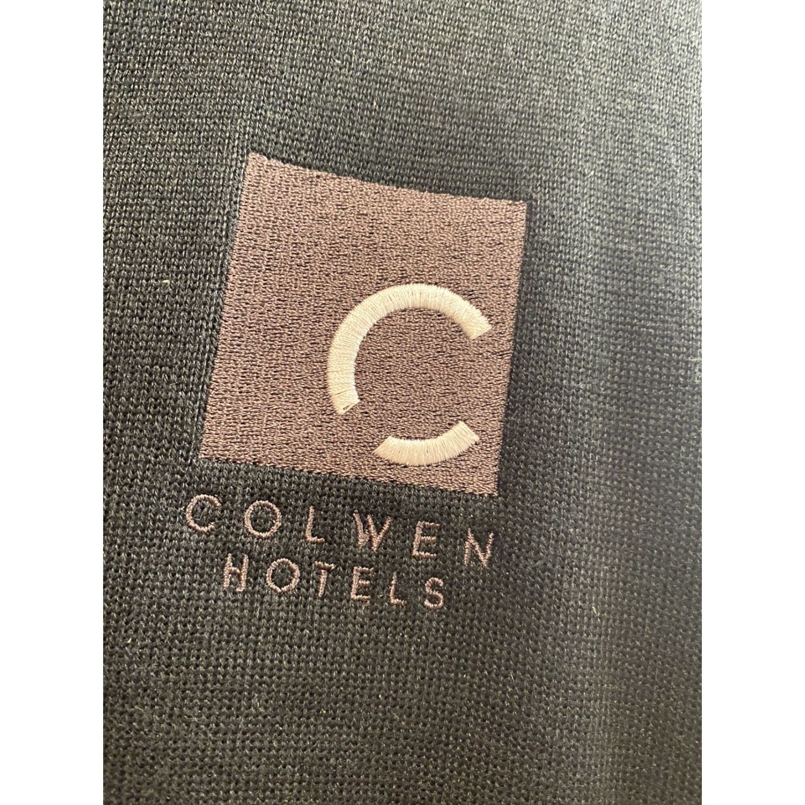 Lands' End VINTAGE Lands' End Zip Sweater Jacket Mens Medium Black Acrylic Blend Zip with Tags Colwen Hotels Outfitters Size US M / EU 48-50 / 2 - 3 Thumbnail