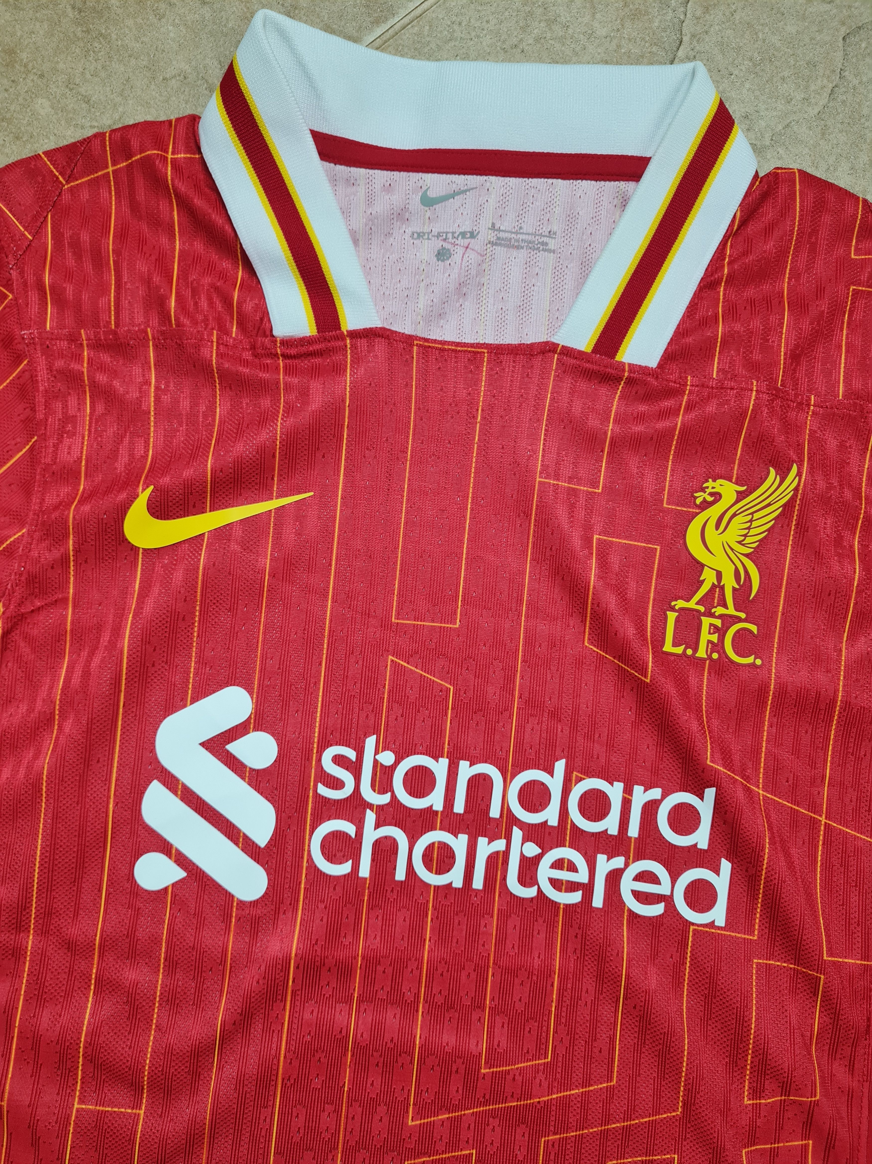 Nike Nike Liverpool FC 2024/25 Home Jersey Match Day Dri-FIT ADV Size US S / EU 44-46 / 1 - 23 Thumbnail