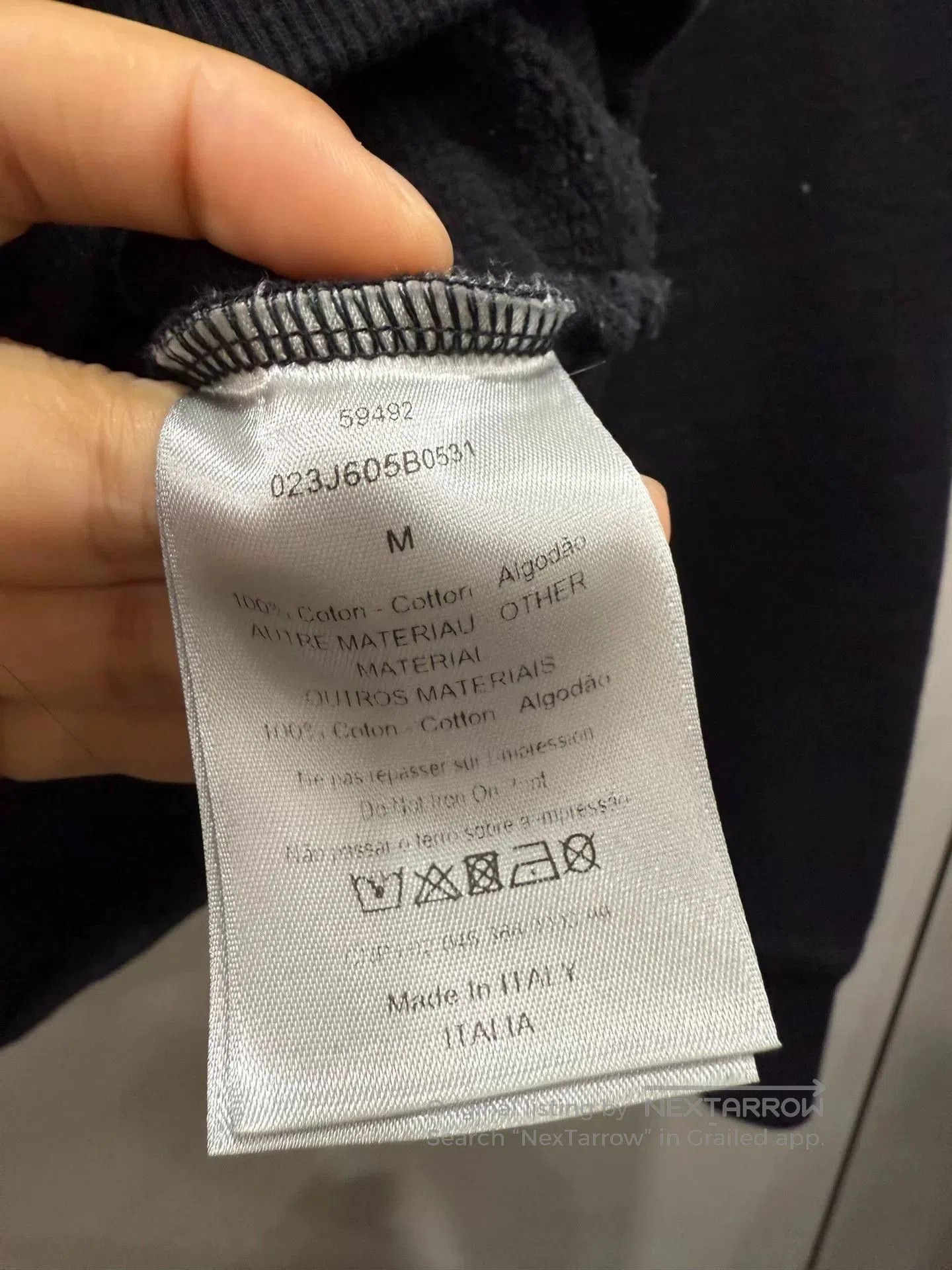 Dior Dior Black Hoodie M Size. Size US M / EU 48-50 / 2 - 3 Thumbnail