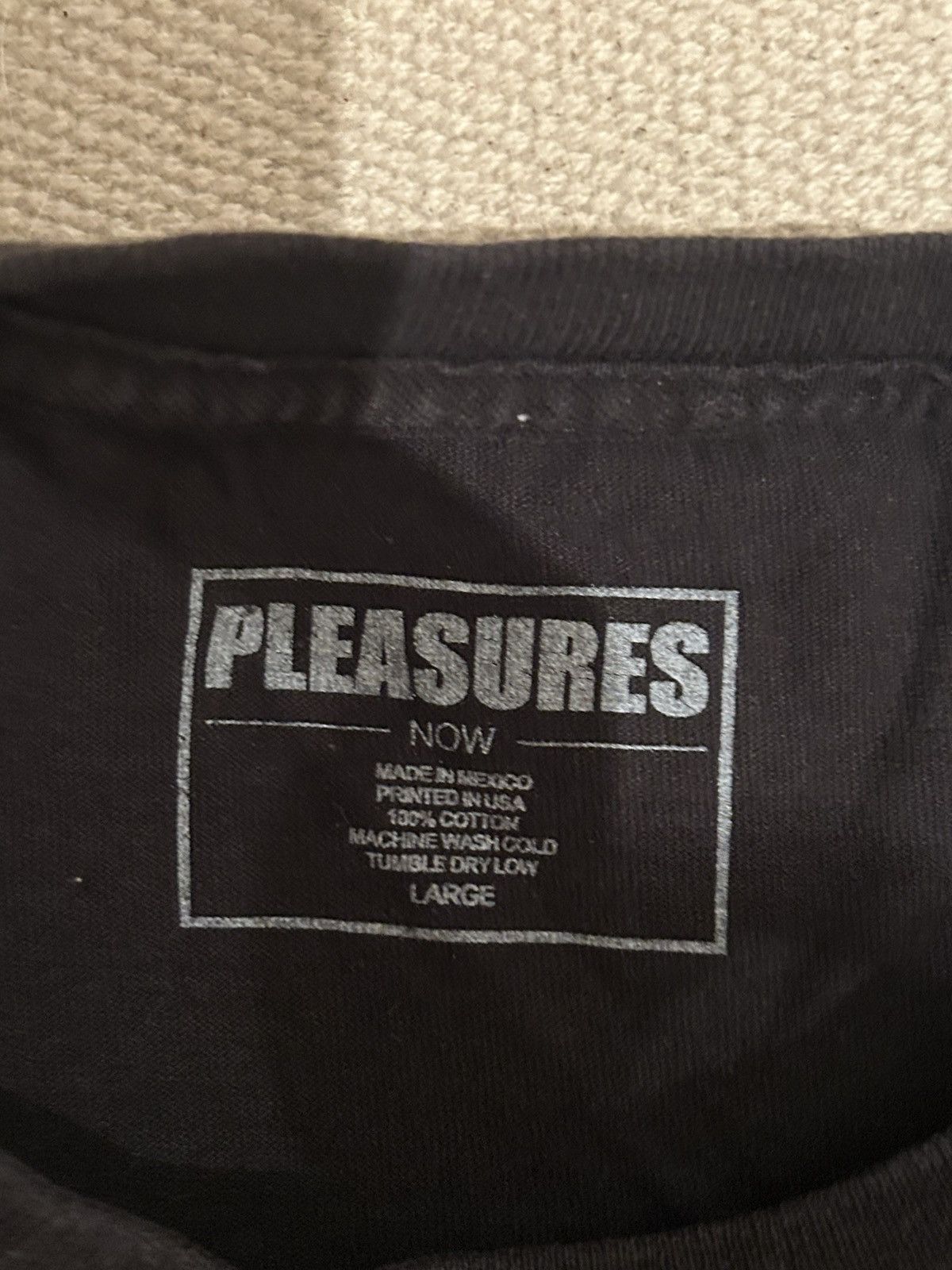 Pleasures Pleasures Gothic Center Star Logo Tee Size US L / EU 52-54 / 3 - 2 Thumbnail
