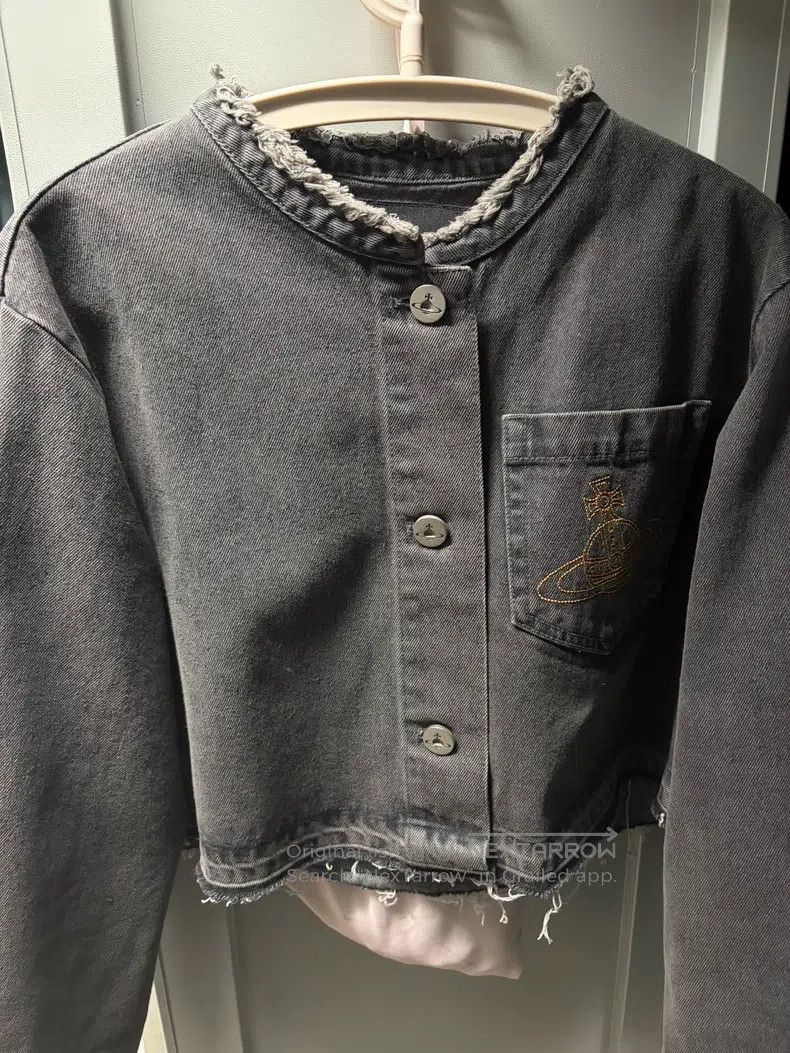 Vivienne Westwood Vivienne Westwood Denim Jacket Size S / US 4 / IT 40 - 1 Thumbnail
