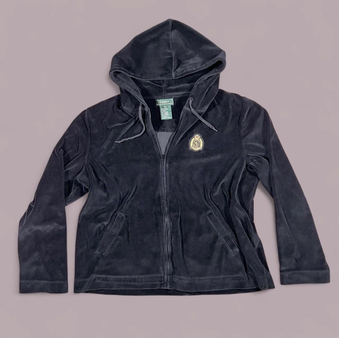 Ralph Lauren Ralph Lauren Velvet Hoodie Size US XL / EU 56 / 4 - 1 Thumbnail
