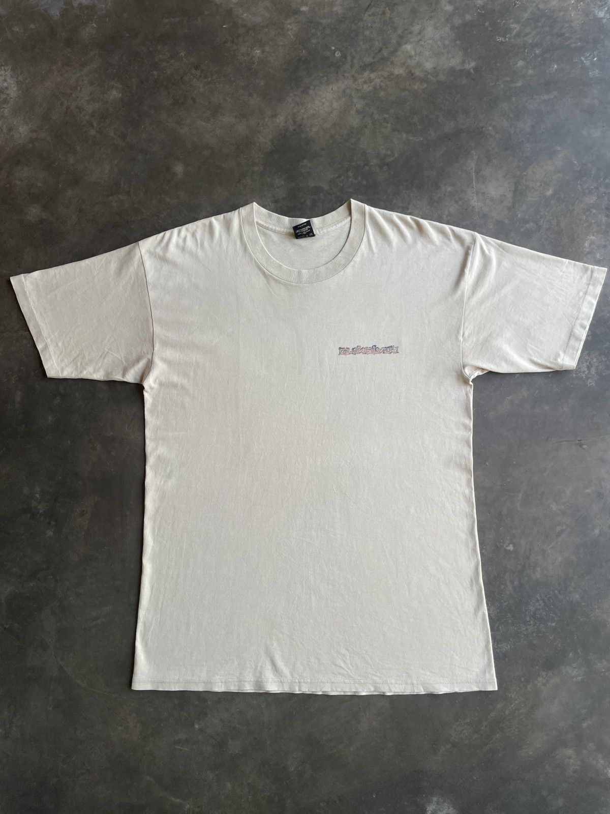 Quiksilver Vintage 90s Quiksiilver Surf Skate T Shirt L fit XL Size US L / EU 52-54 / 3 - 5 Thumbnail