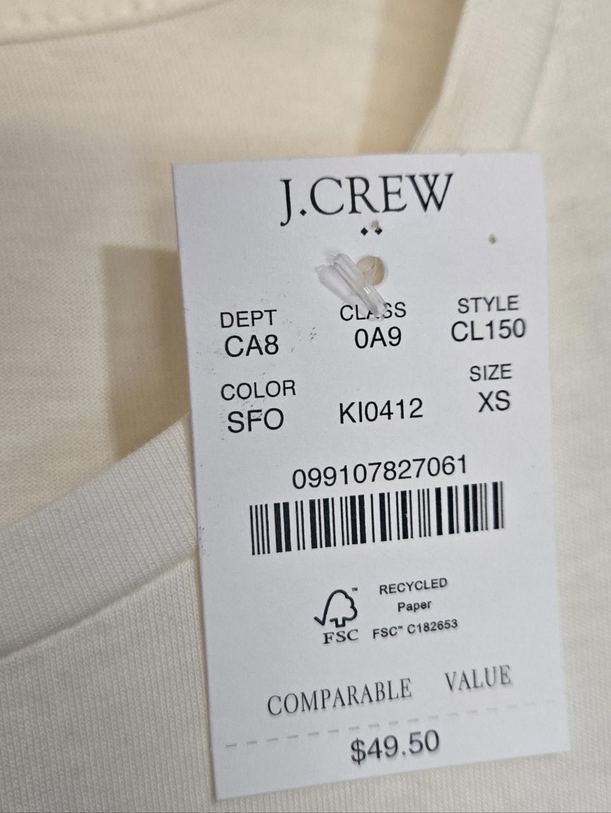 J.Crew J Crew Sequin football tee Size XS / US 0-2 / IT 36-38 - 5 Thumbnail