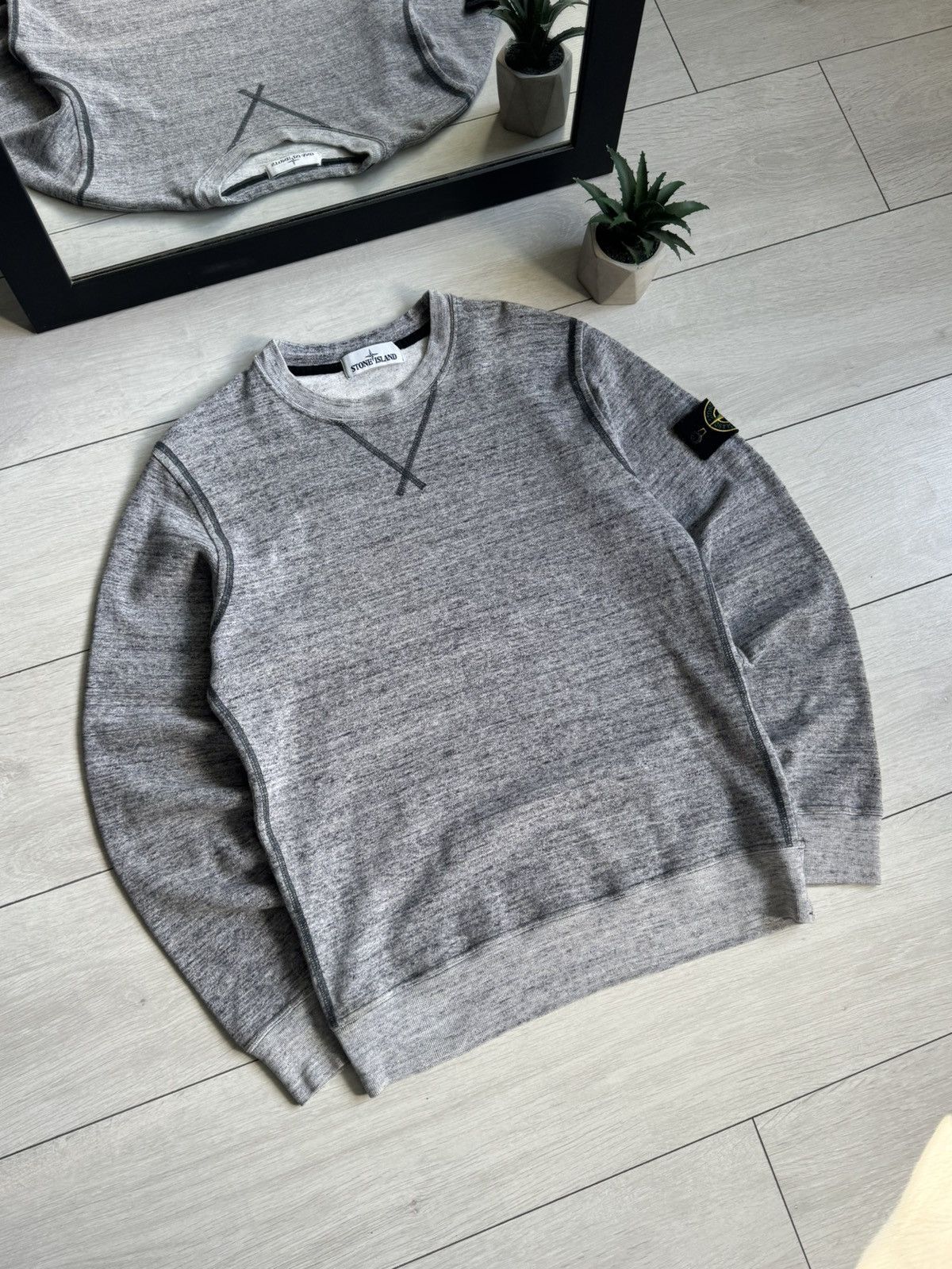 Stone Island Stone Island Graphite Sweatshirt Size US M / EU 48-50 / 2 - 2 Thumbnail