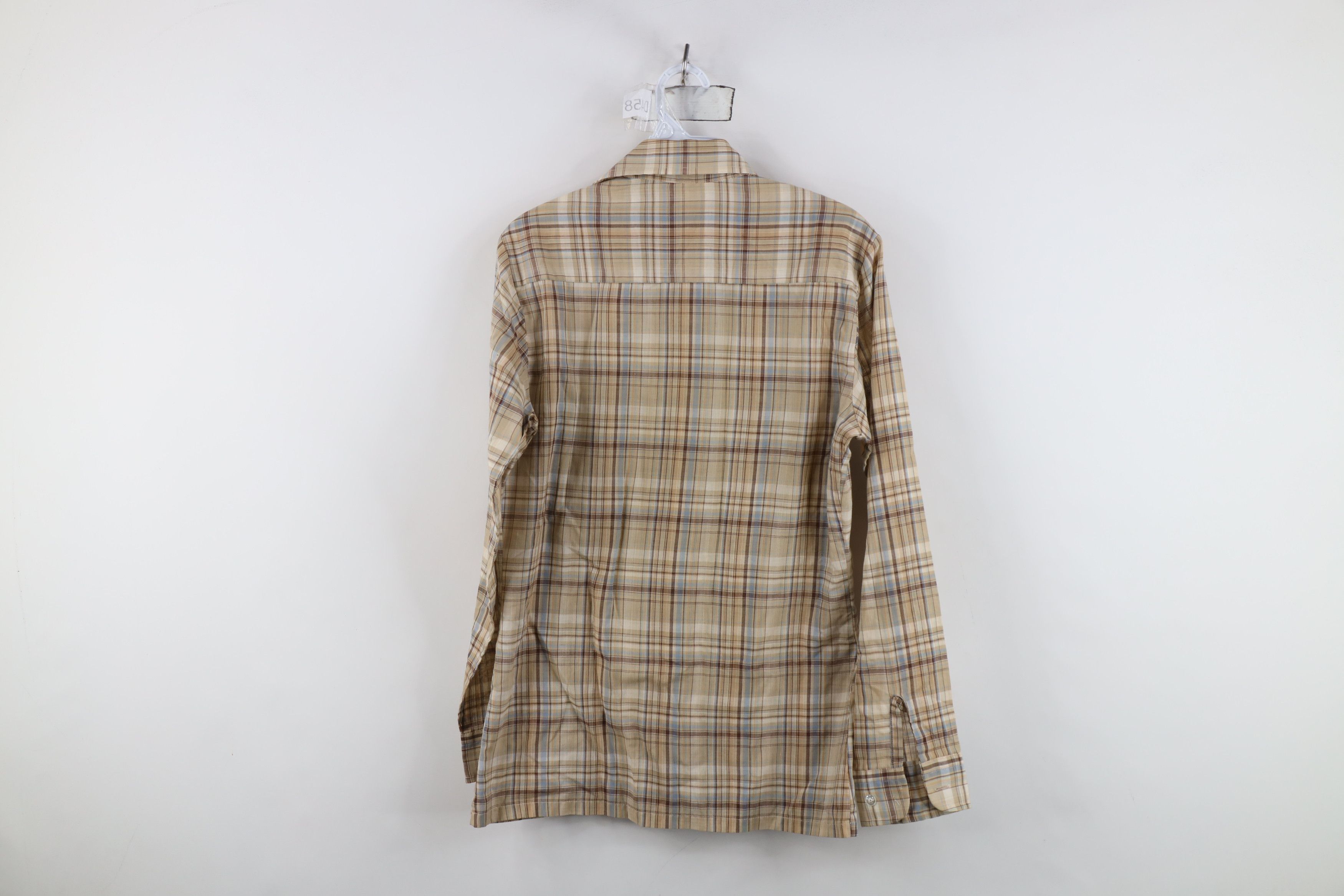 Levi's Vintage 70s Levis Wildfire Button Shirt Earth Tone Plaid Size US S / EU 44-46 / 1 - 8 Thumbnail