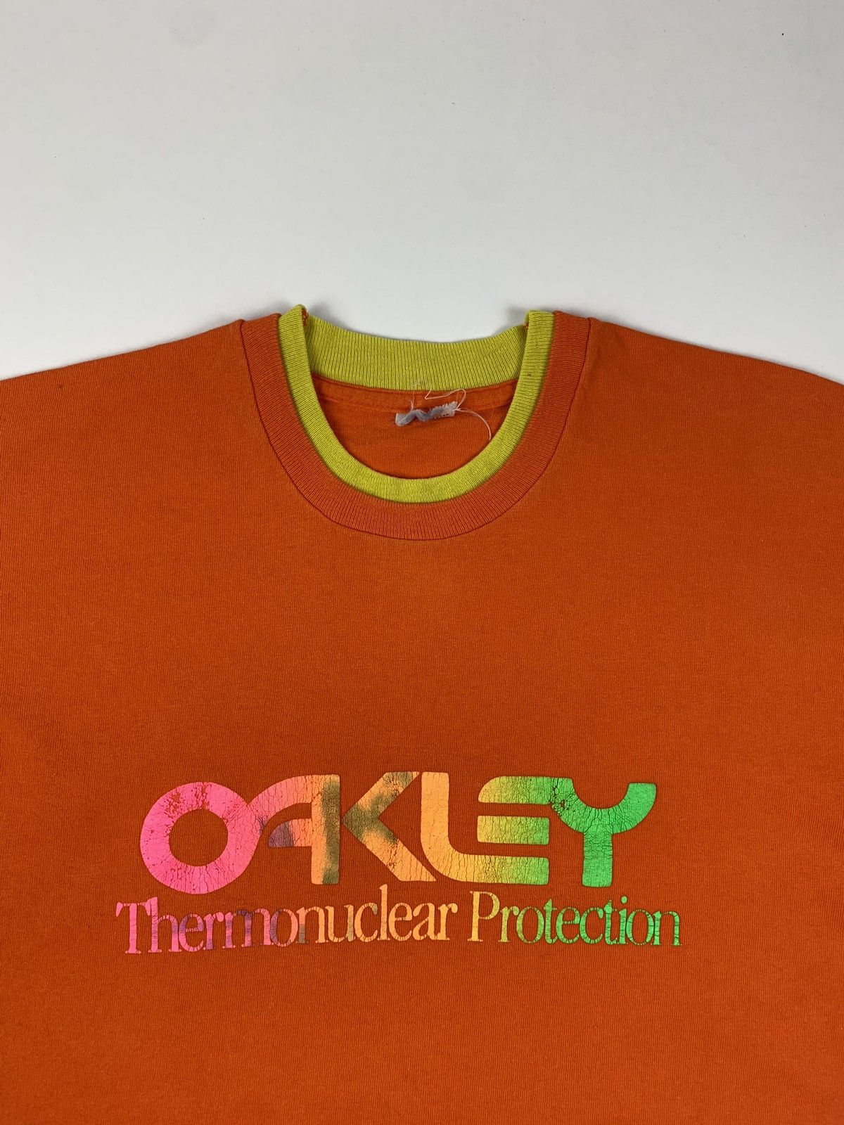 Vintage 90s Oakley Thermonuclear Protection T Shirt