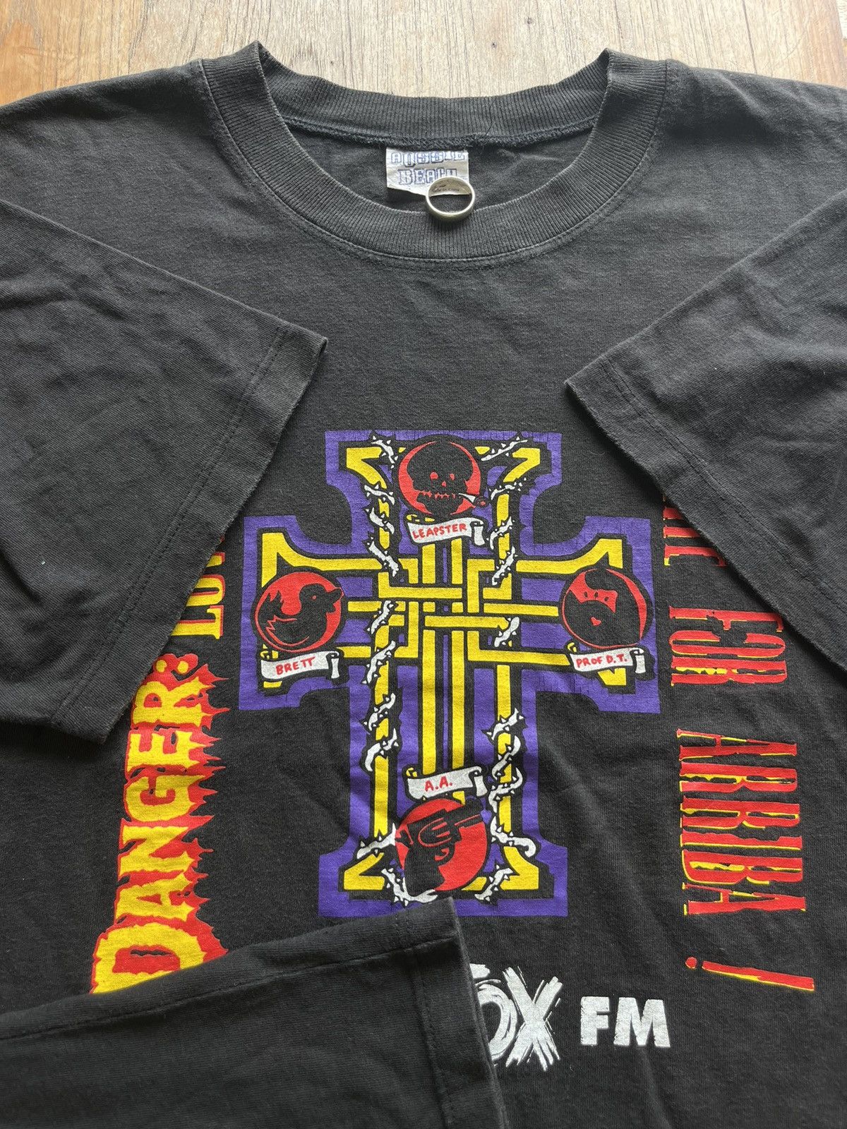 Band Tees × Vintage Vintage DANGER : LOWBROW APPETITE FOR ARRIBA ! 90’s tshirt Size US XXL / EU 58 / 5 - 6 Thumbnail