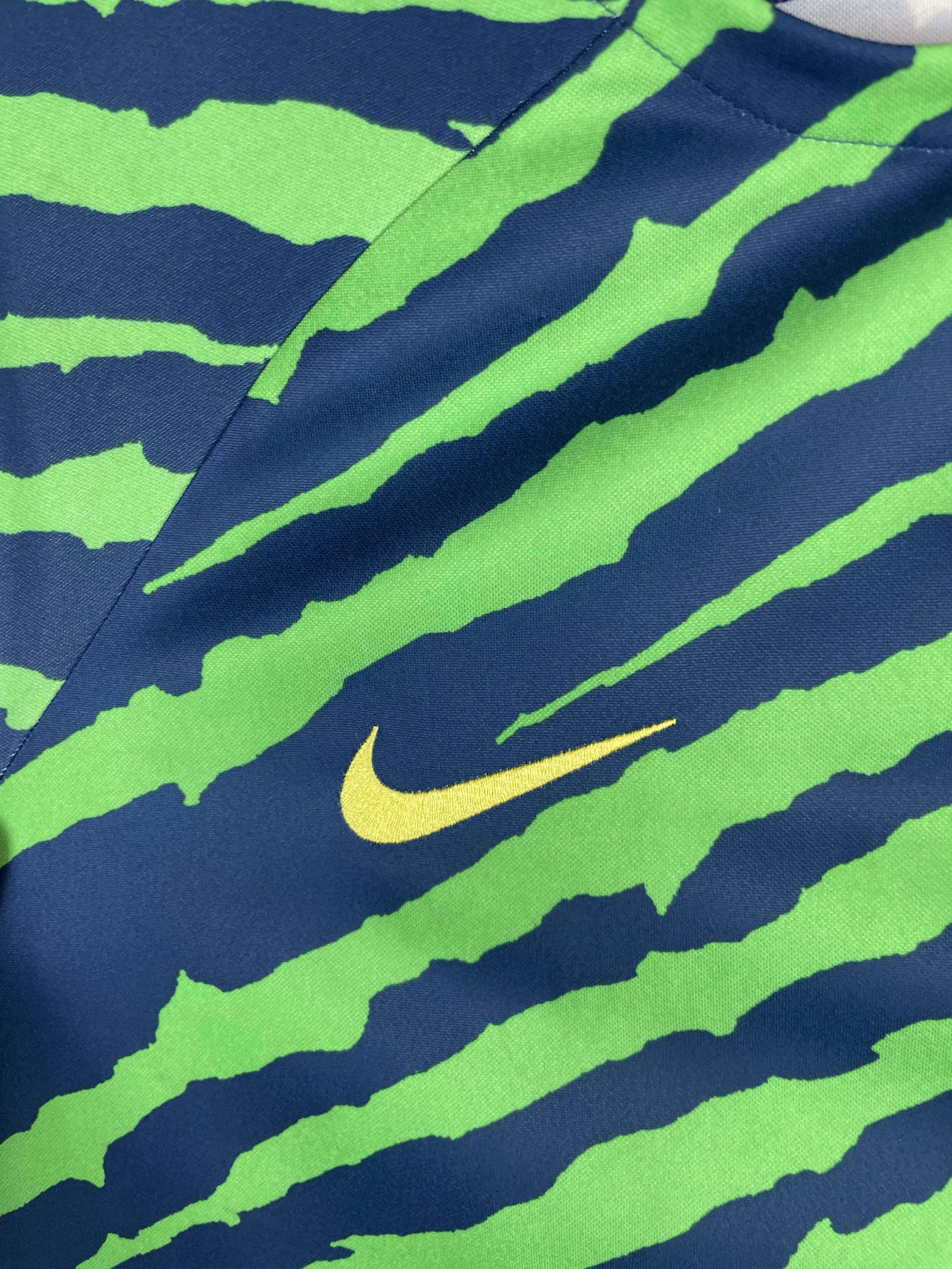 Nike × Vintage Vintage Brazil Nike Soccer Jersey Size US M / EU 48-50 / 2 - 6 Thumbnail