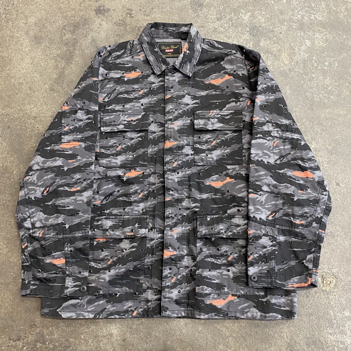 Jun Takahashi × Supreme × Undercover Supreme Undercover Studded Button Up Shirt Size US L / EU 52-54 / 3 - 1 Thumbnail