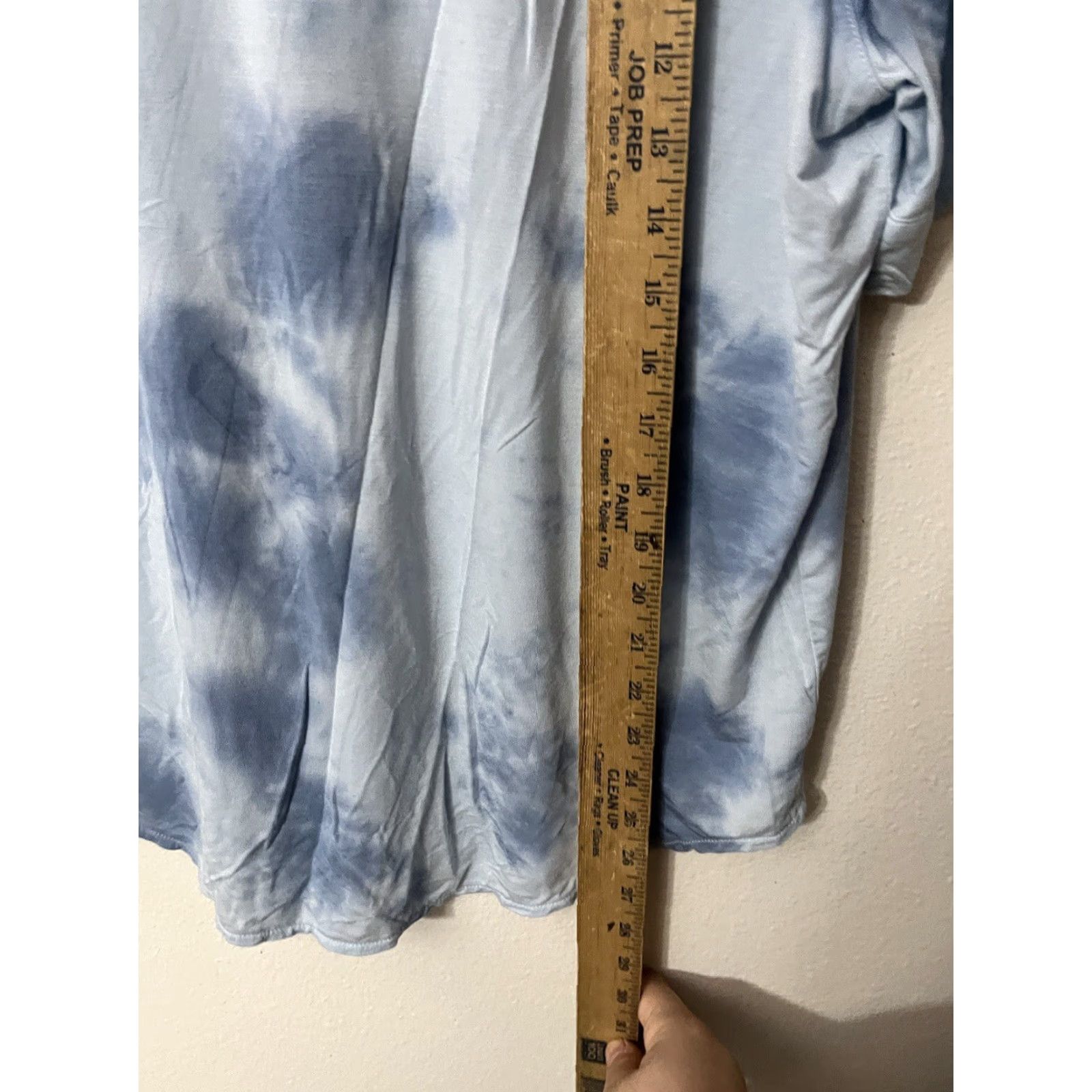 Victoria's Secret VINTAGE Victoria's Secret Shirt Jersey Tie Dye Long Sleeve Collared Pajama Shirt M Blue Womens Size M / US 6-8 / IT 42-44 - 4 Thumbnail