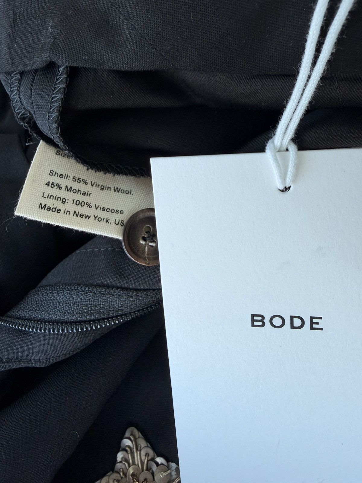 Bode BODE Embroidered Formal Trousers - Size 31 Size US 31 - 5 Thumbnail