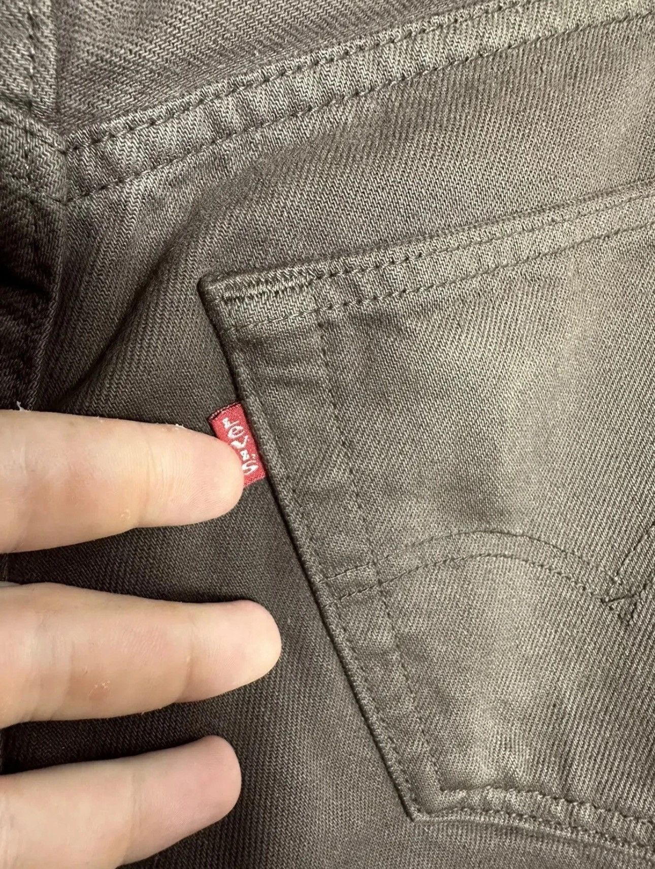 Levi's Crazy Vintage 90s Levi’s 501 Jeans Light Wash Tapered Size US 33 - 12 Thumbnail