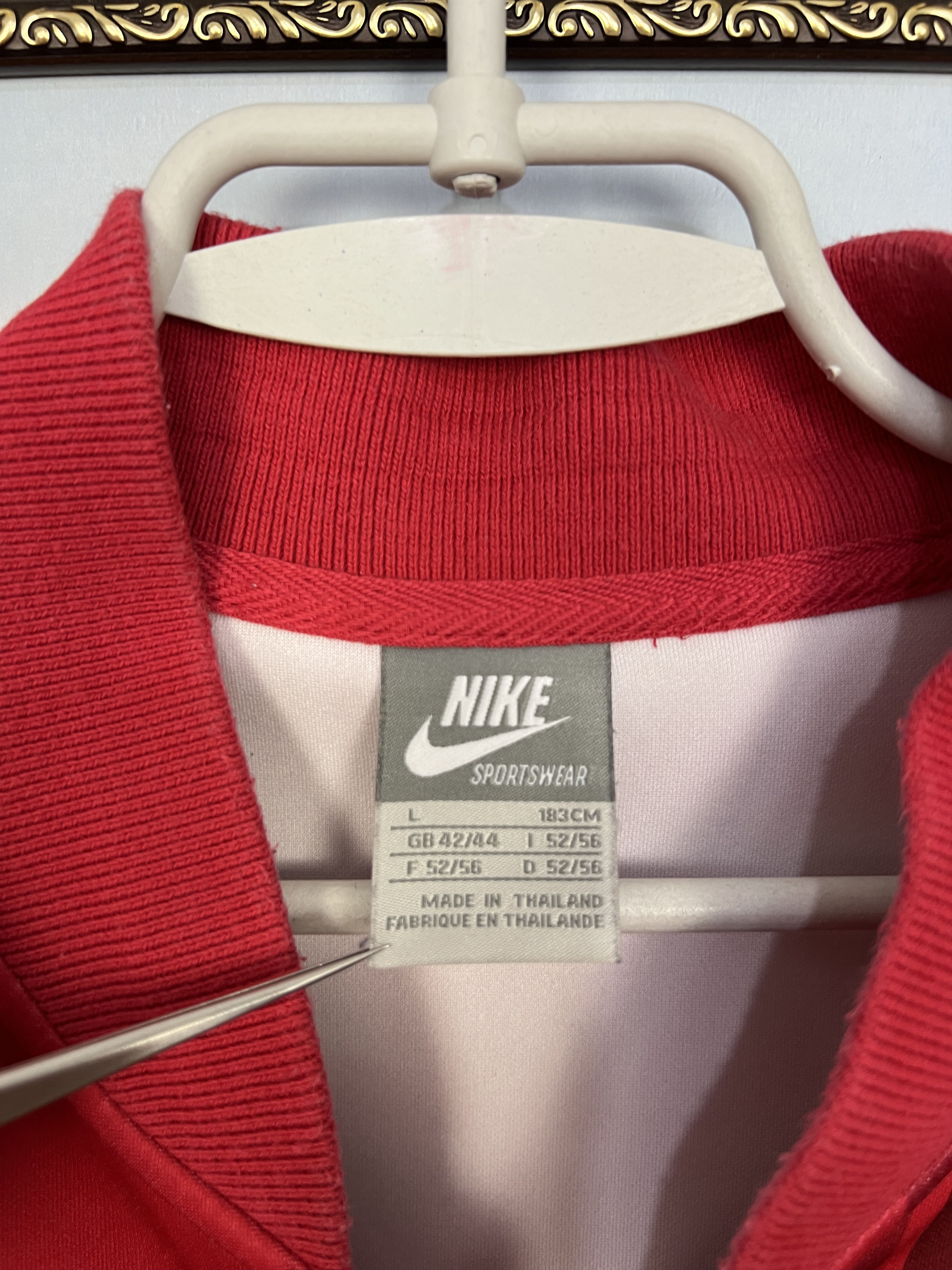 Nike Vintage Nike Arsenal Football Jacket Soccer Track Top Zip Size US L / EU 52-54 / 3 - 6 Thumbnail
