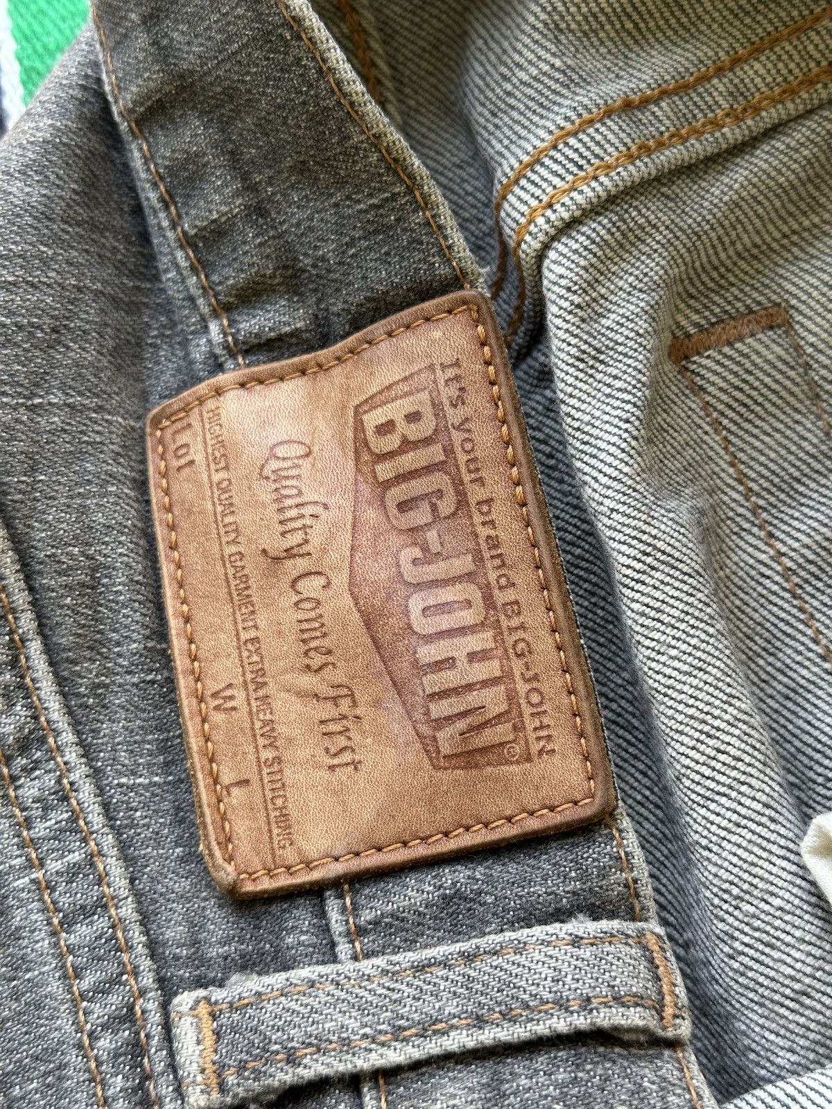 Kapital Vintage Big John Distress Denim 32x41. Size US 32 / EU 48 - 11 Thumbnail