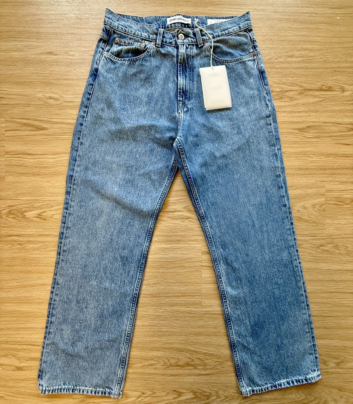 Our Legacy Our Legacy Tech Wash Third Cut Denim 31 | Grailed