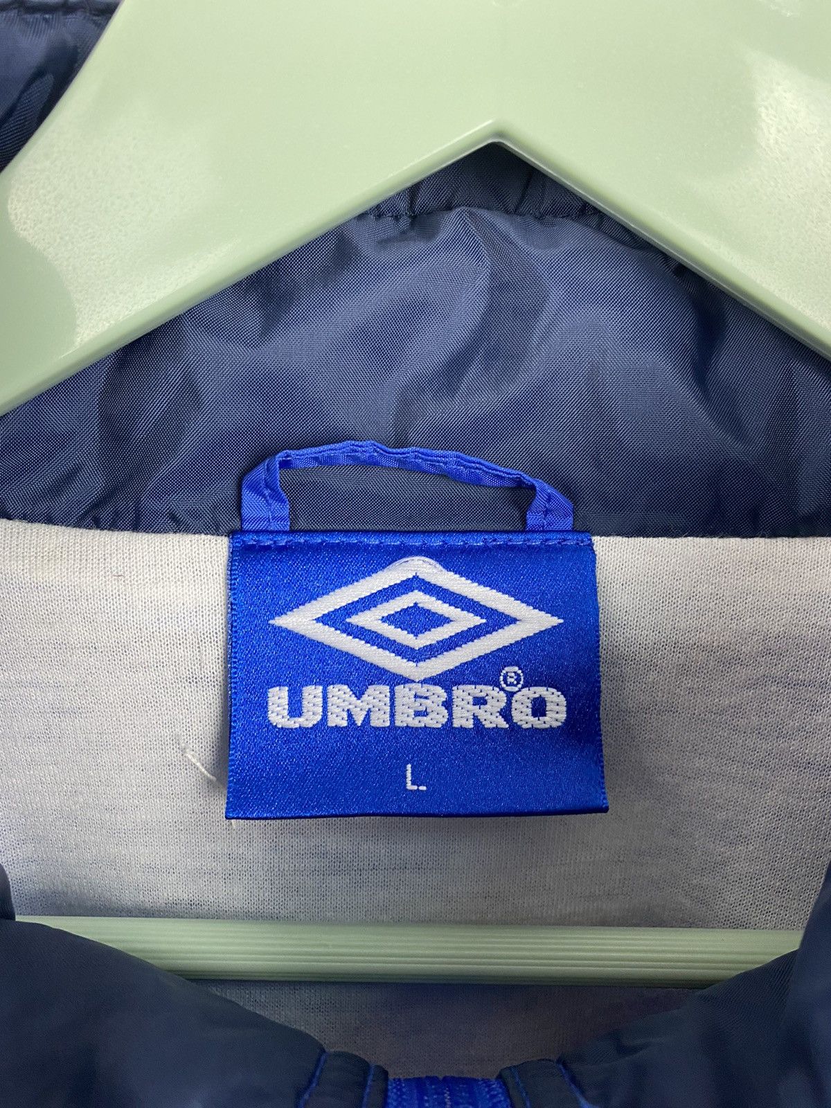 Umbro Vintage 90s Umbro Training Football Soccer Track Top Jacket Size US L / EU 52-54 / 3 - 10 Thumbnail