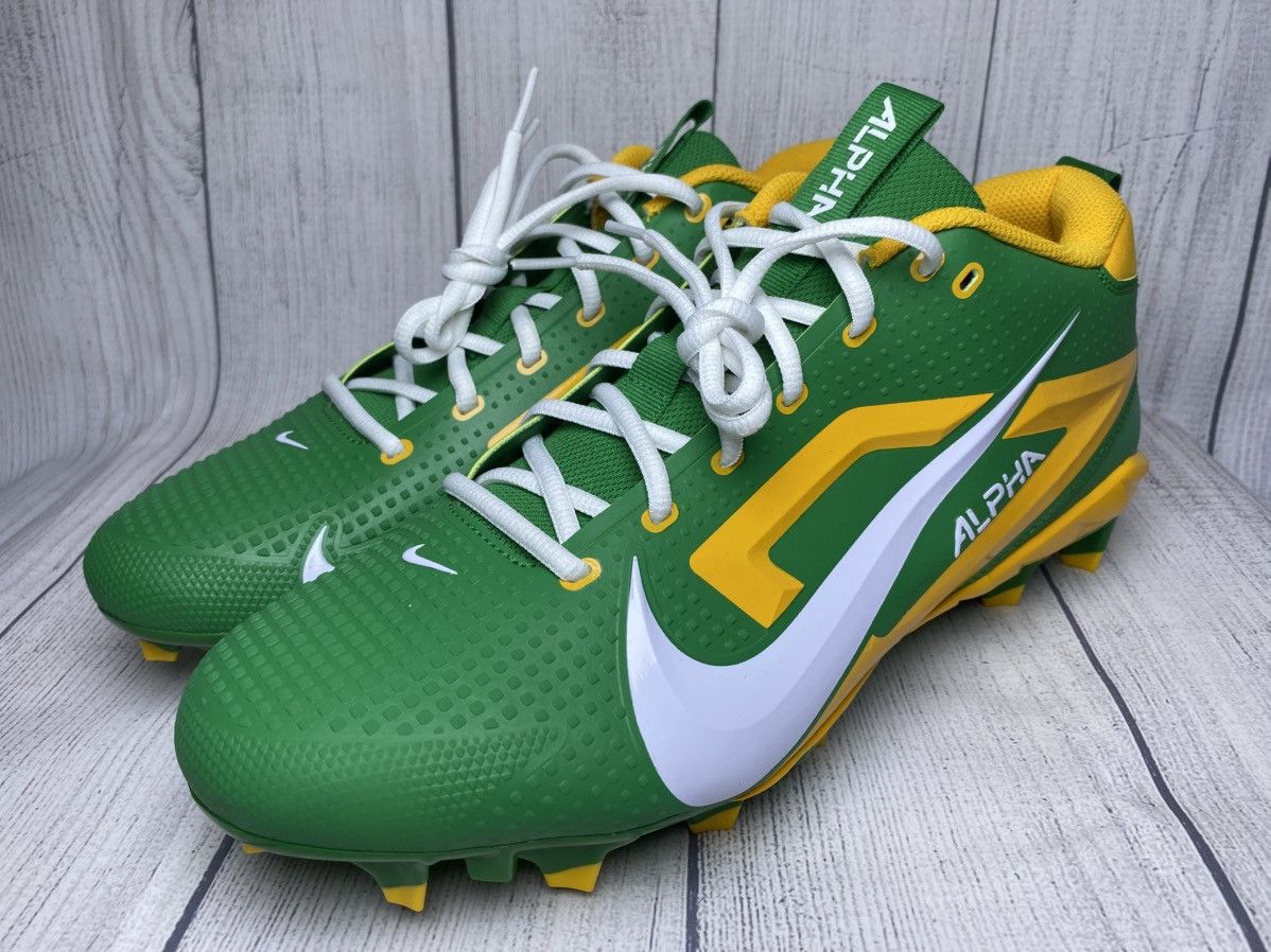 Jordan Brand × Nike Oregon Ducks Nike Alpha Menace Football Cleat Men 12.5W PE Size US 12.5 / EU 45-46 - 10 Thumbnail