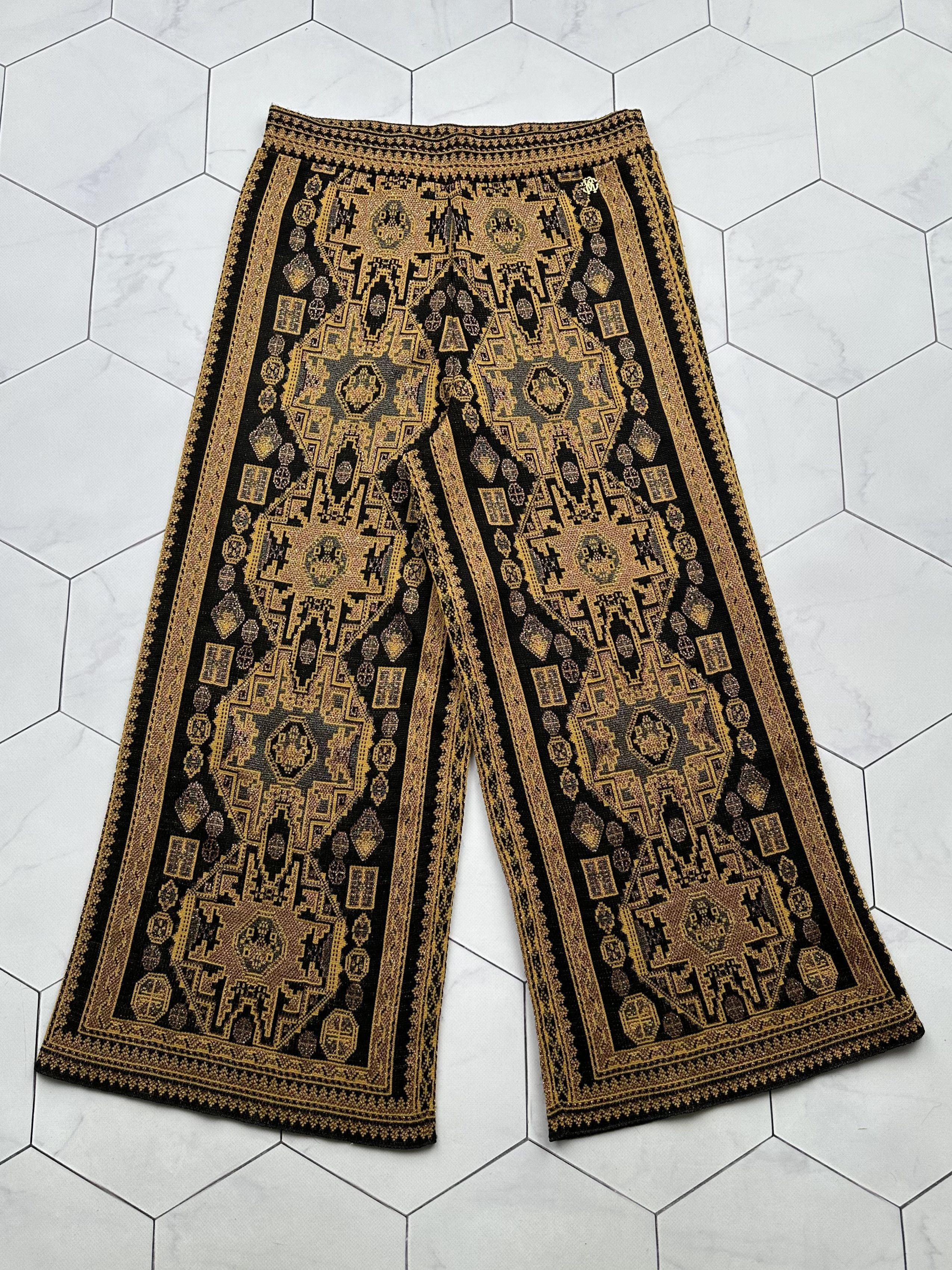 image of Avant Garde x Roberto Cavalli Wide Vintage Pants, Women's (Size 28)