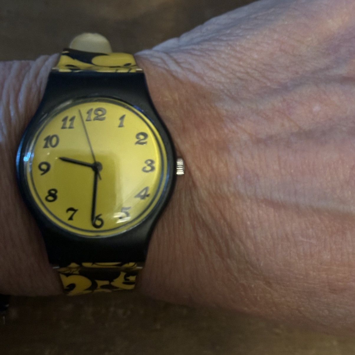 Disney Vintage Disney Parks yellow and black Mickey Mouse watch Size ONE SIZE - 2 Thumbnail
