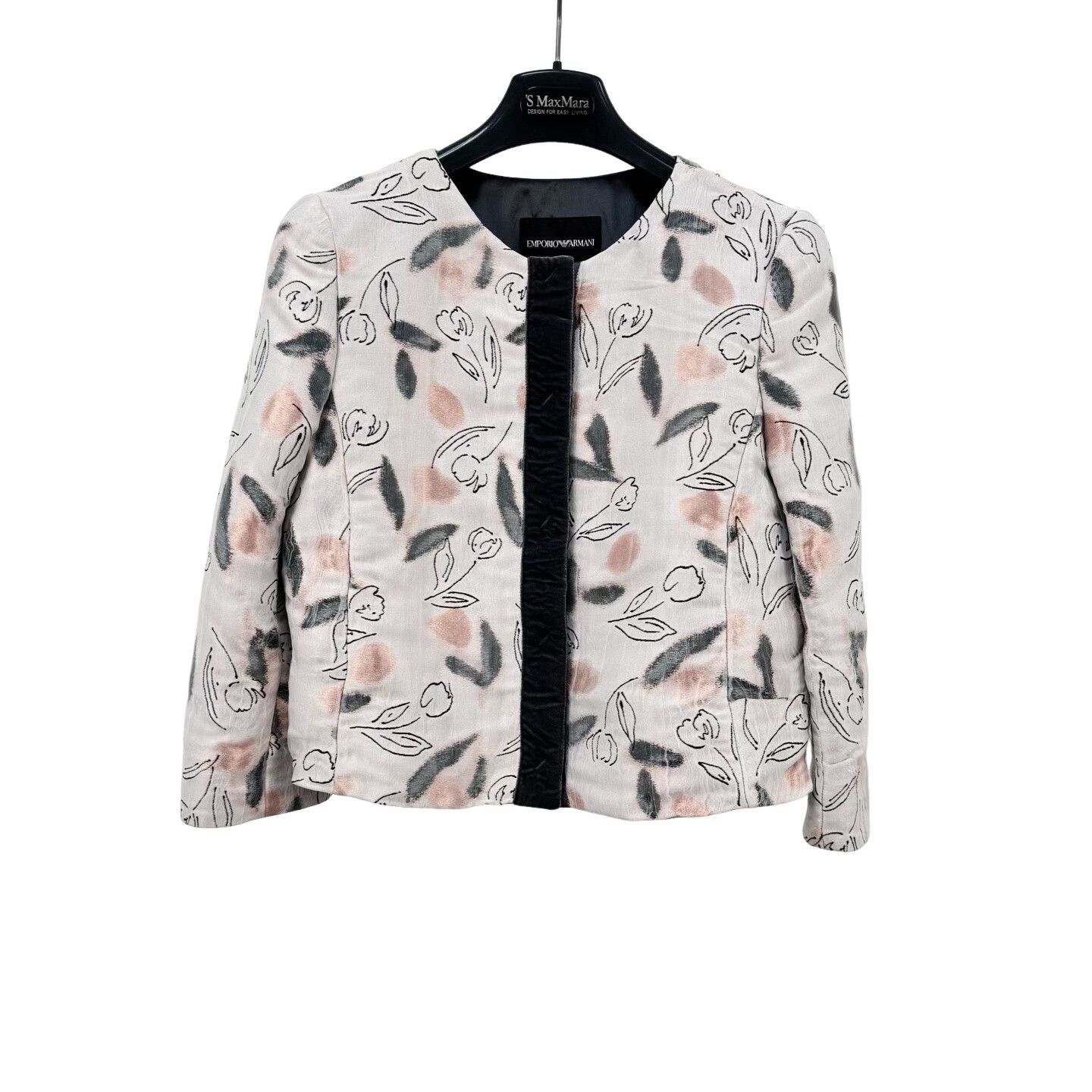 Emporio Armani Emporio Armani Floral Print Jacket Size 36 Size XS / US 0-2 / IT 36-38 - 1 Thumbnail