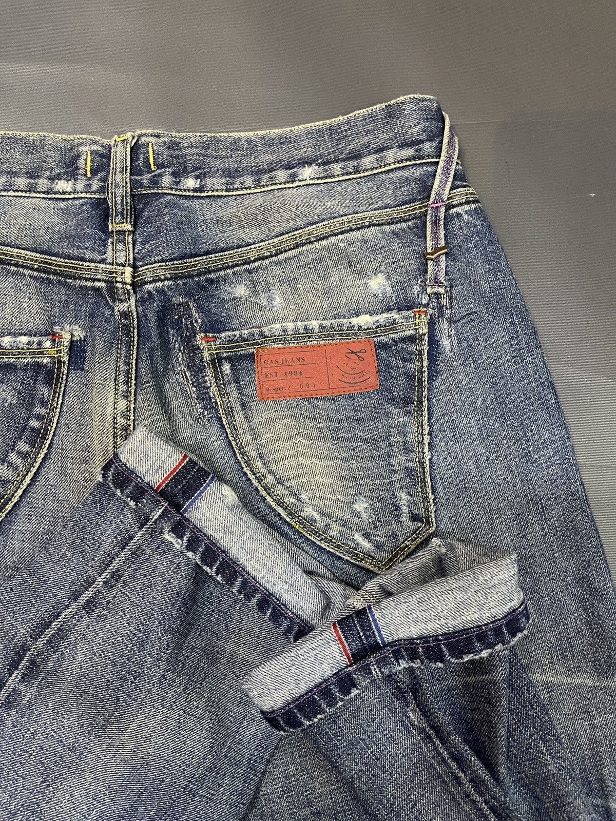 GAS GAS ITALY SPECIAL MODEL DESIGNER JEANS Size US 29 - 5 Thumbnail