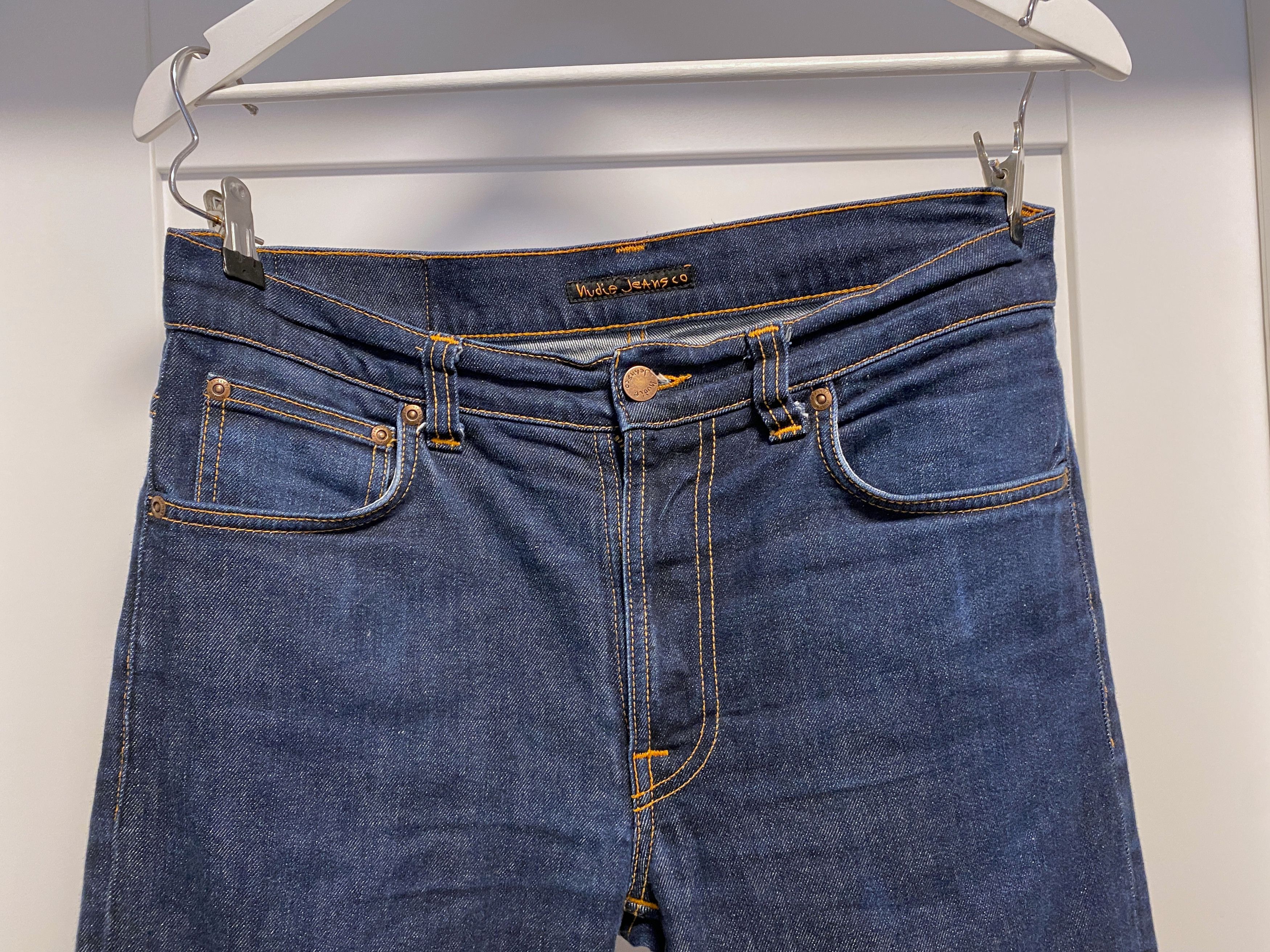 Denime × Nudie Jeans Nudie Jeans Lean Dean Dry 16 Dips denim jeans size W 32 L 30 Size US 32 / EU 48 - 4 Thumbnail