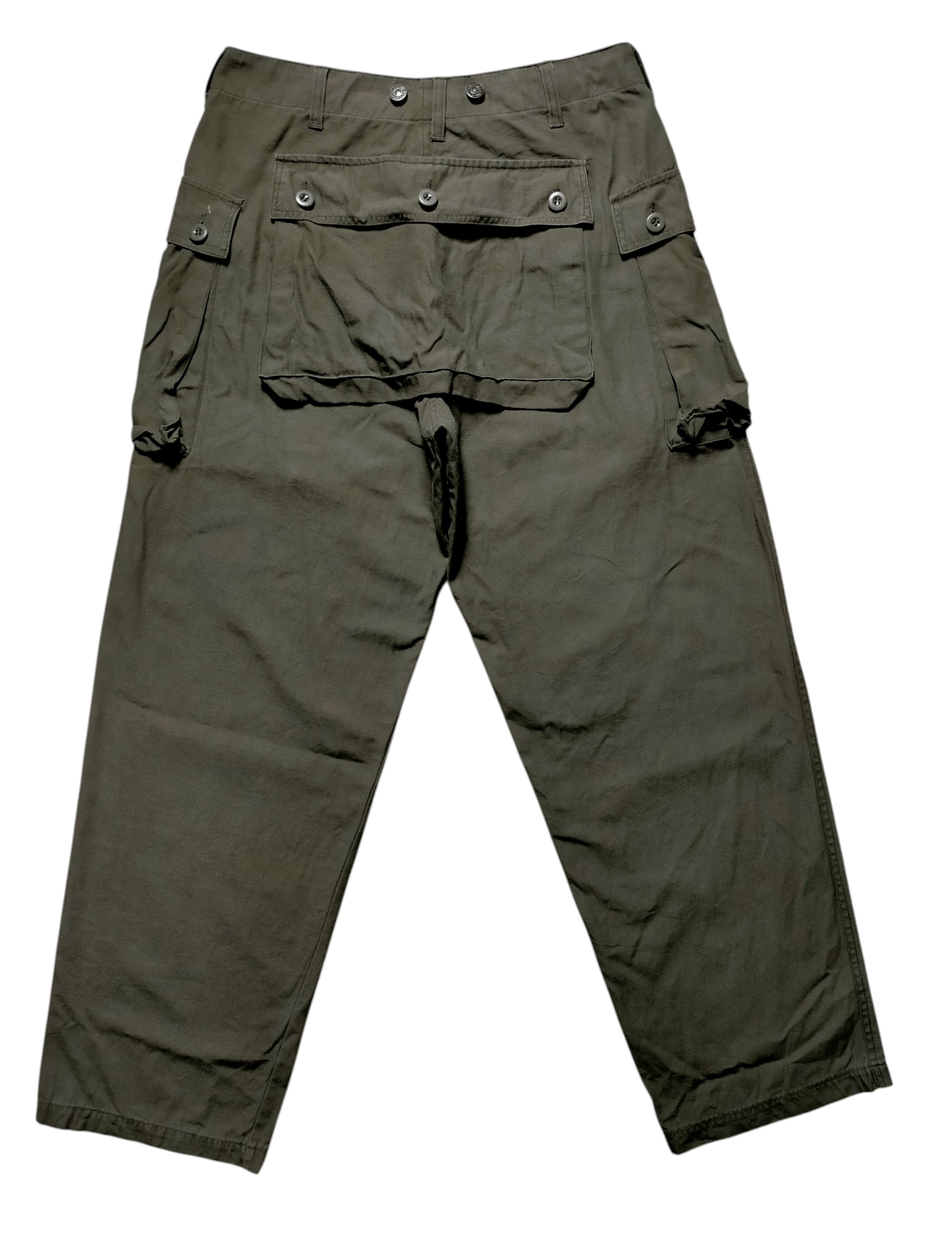 Japanese Brand Army Air Force Green Olive Monkey Pants Size US 31 - 1 Thumbnail