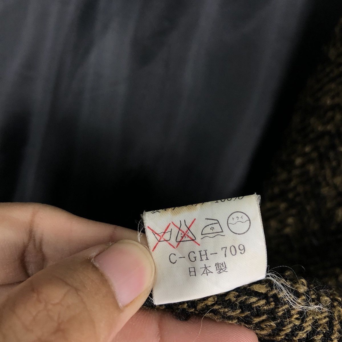 Japanese Brand 📌Vintage Wool Herringbone Bomber Jacket Murayama Kapital Size US M / EU 48-50 / 2 - 20 Thumbnail