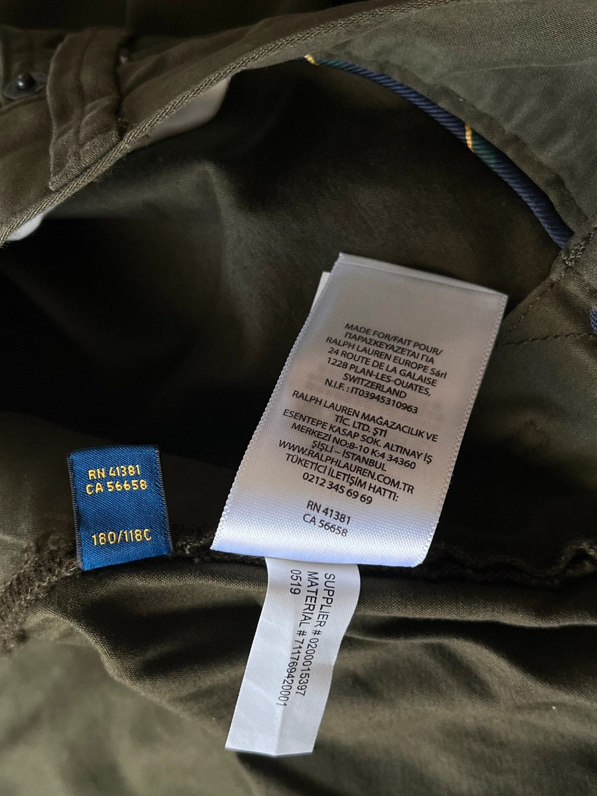 Polo Ralph Lauren Polo Ralph Lauren Big & Tall Sz 50B x34 Khaki Chinos Pants Size US 44 / EU 60 - 5 Thumbnail