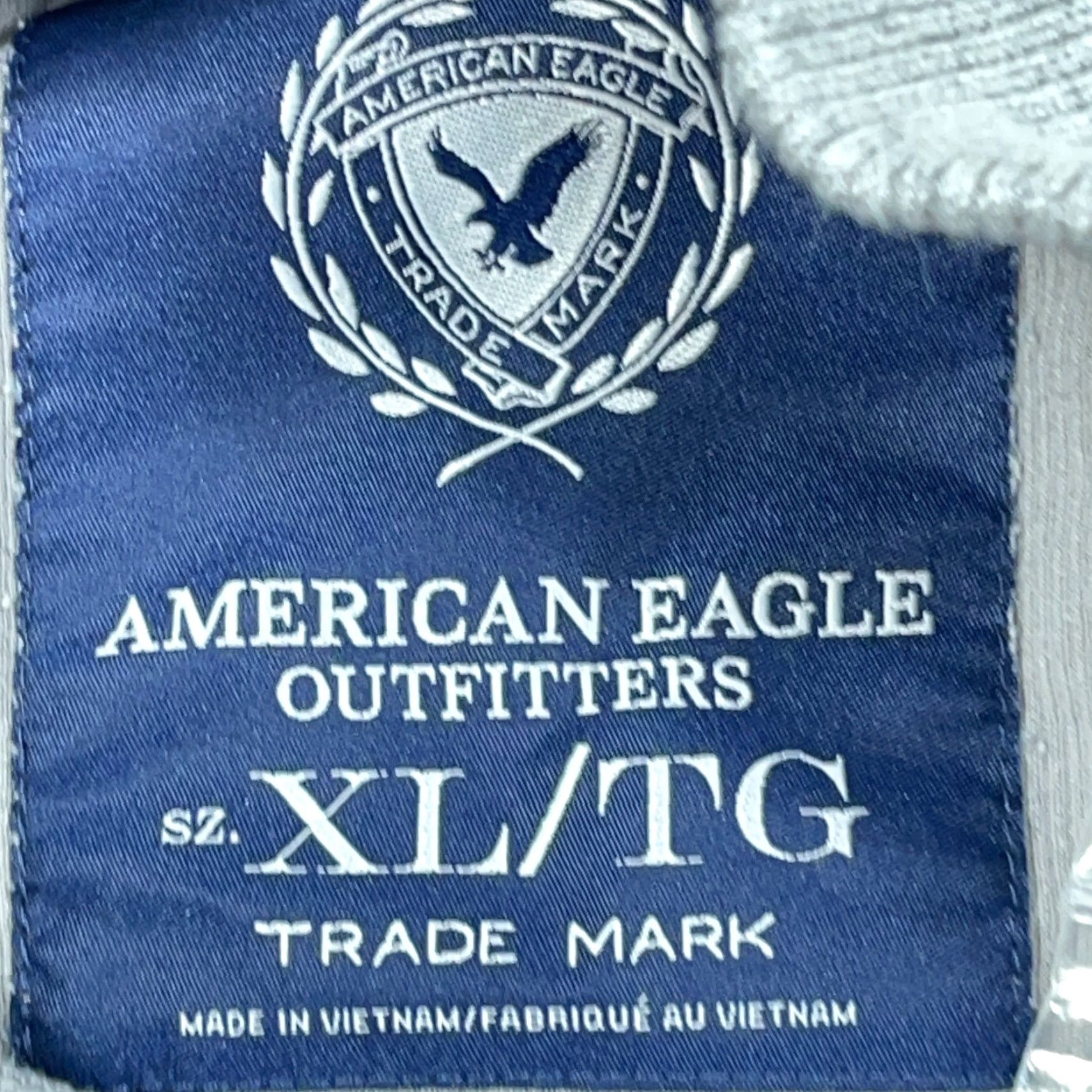 American Eagle Outfitters VINTAGE American Eagle Outfitters Sweater Mens XL Gray Henley Pullover 2000s Classic Grunge 80s 90s USA Logo Knit Heavyweight Long Sleeve Pullover Size US XL / EU 56 / 4 - 3 Thumbnail