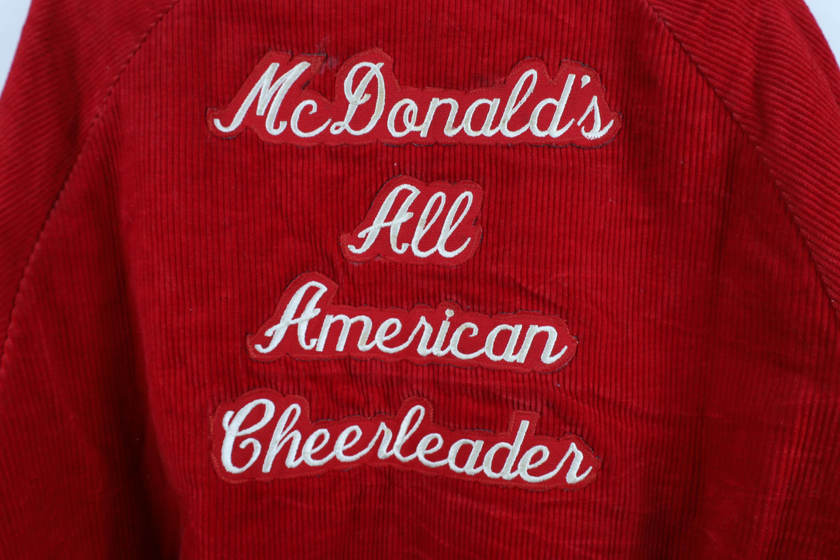 Vintage Vintage 80s All American Cheerleader Corduroy Jacket USA Size XXL / US 16-18 / IT 52-54 - 13 Thumbnail