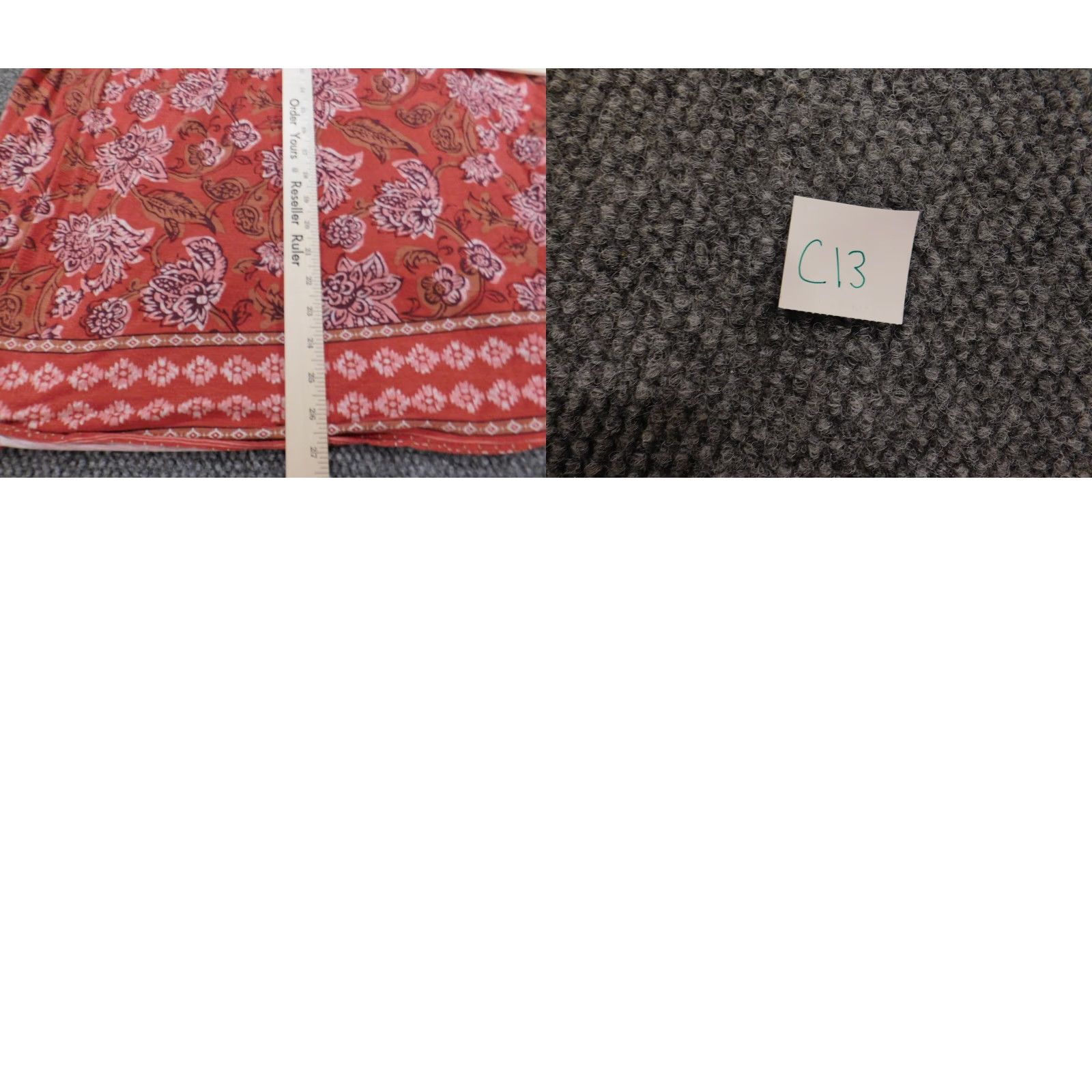 Vintage Max Jeans Blouse Womens 1X Plus Red Floral Pullover Stretch Size XL / US 12-14 / IT 48-50 - 9 Thumbnail