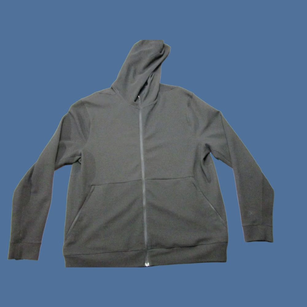 Lululemon Lululemon Hoodie Mens 2XL Black Waffle Knit Full Zip Kangaroo Pockets Athleisure Regular Mens Size US XXL / EU 58 / 5 - 1 Thumbnail