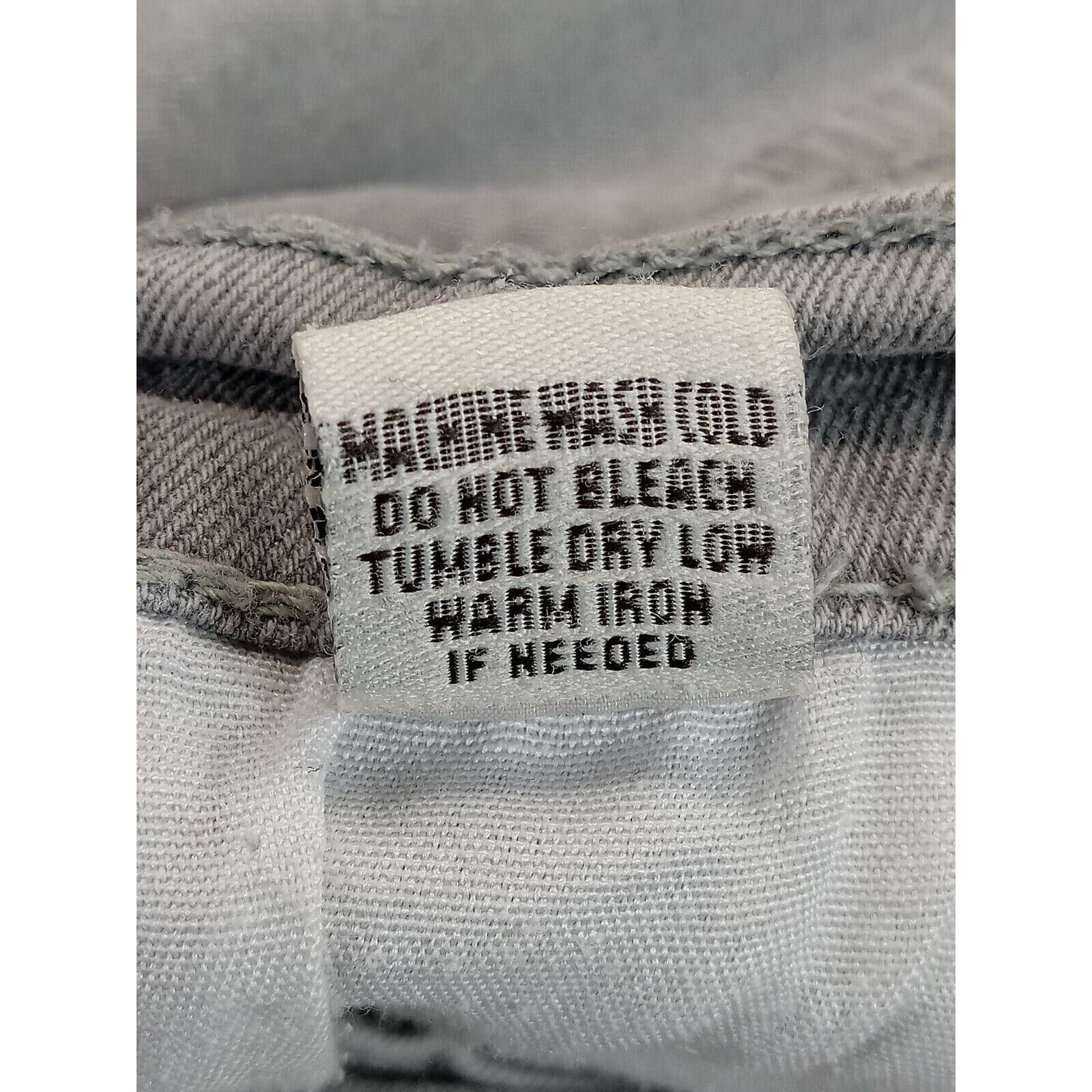 & Other Stories Evolution Jeans 40 X 34 Mens Baggy Streetwear Y2K Gray Denim Size US 40 / EU 56 - 9 Thumbnail