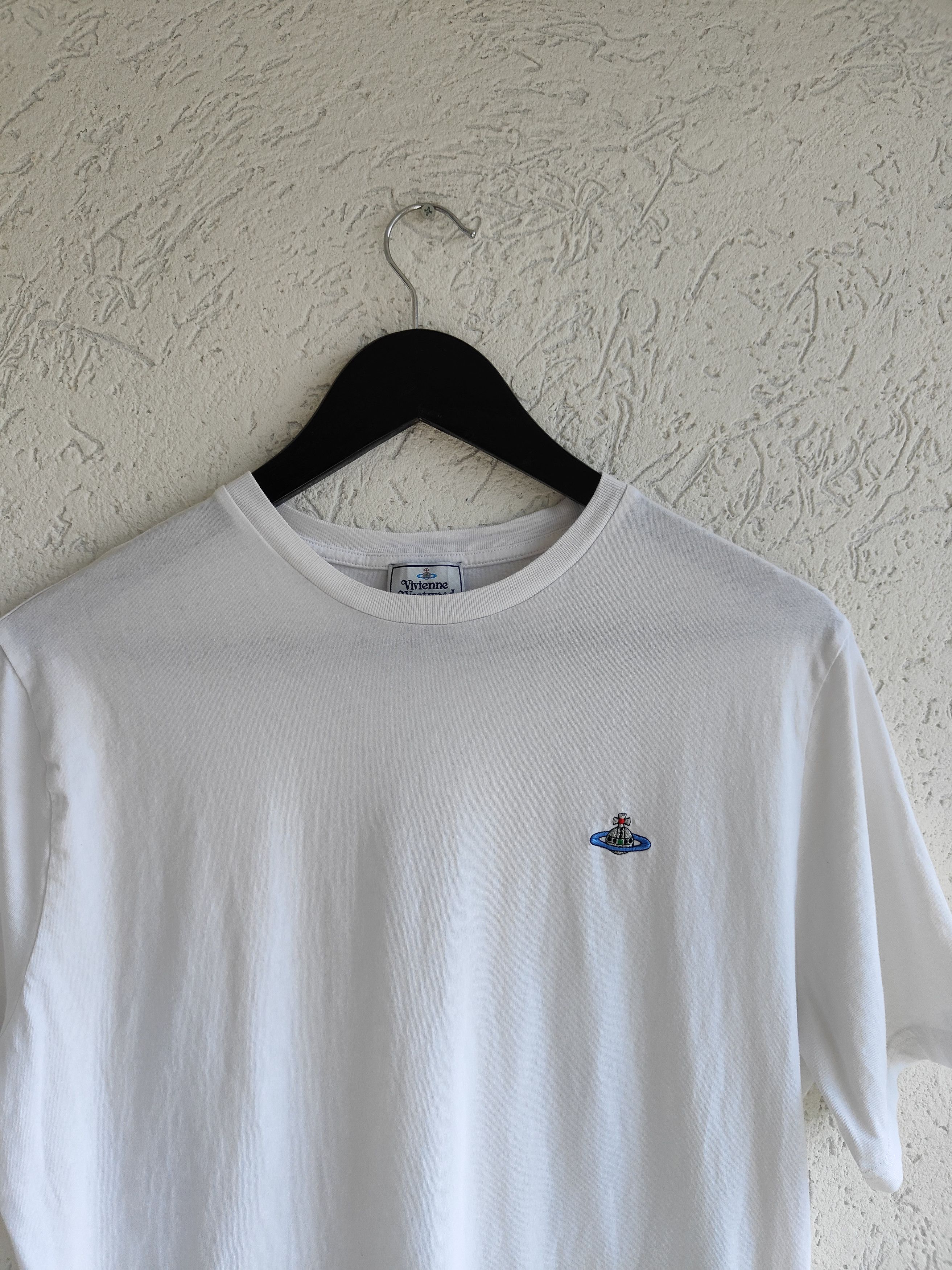 Vivienne Westwood Vivienne Westwood Logo Cotton T-shirt Size US XL / EU 56 / 4 - 2 Thumbnail